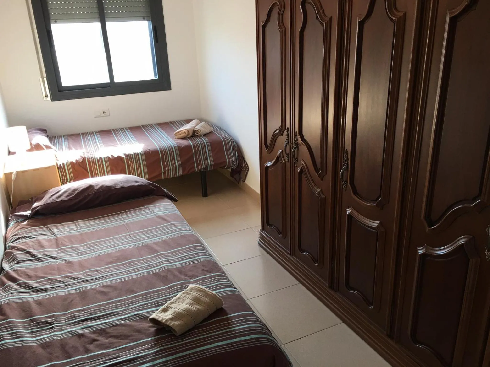 Photo of the whole room, Bed in New & Sunny Apartment