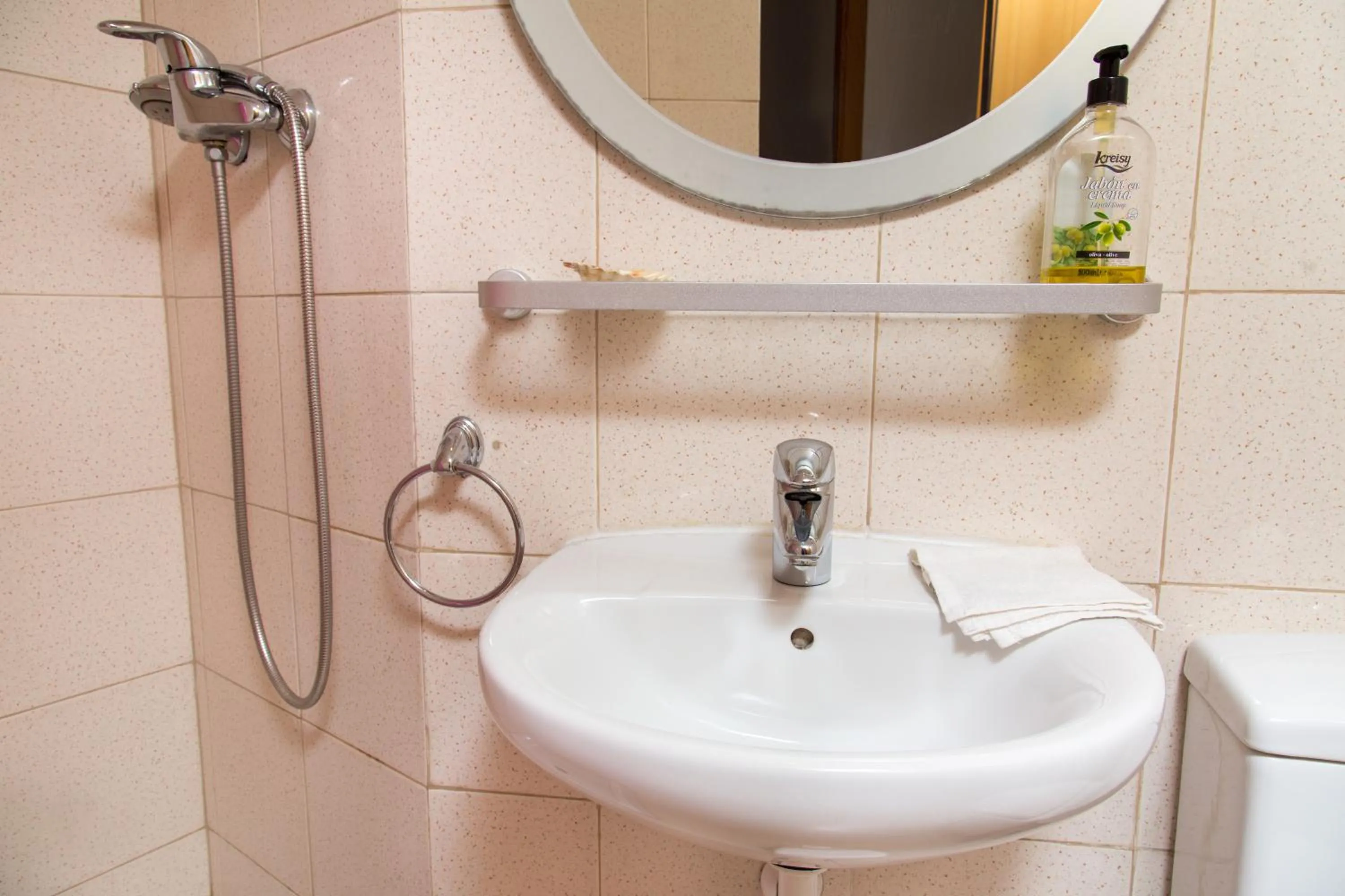 Toilet in New & Sunny Apartment