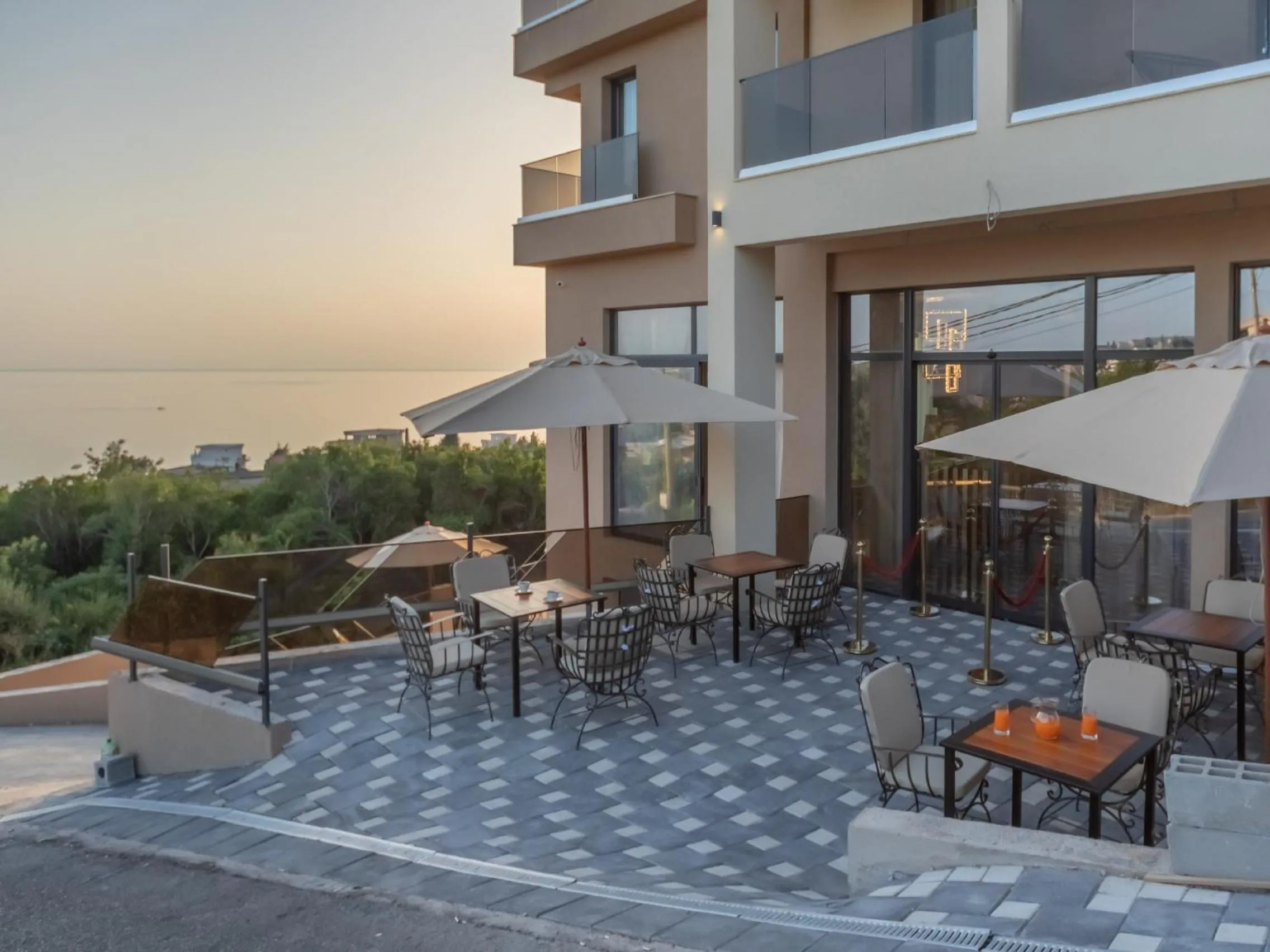 Property building in Hotel Diman