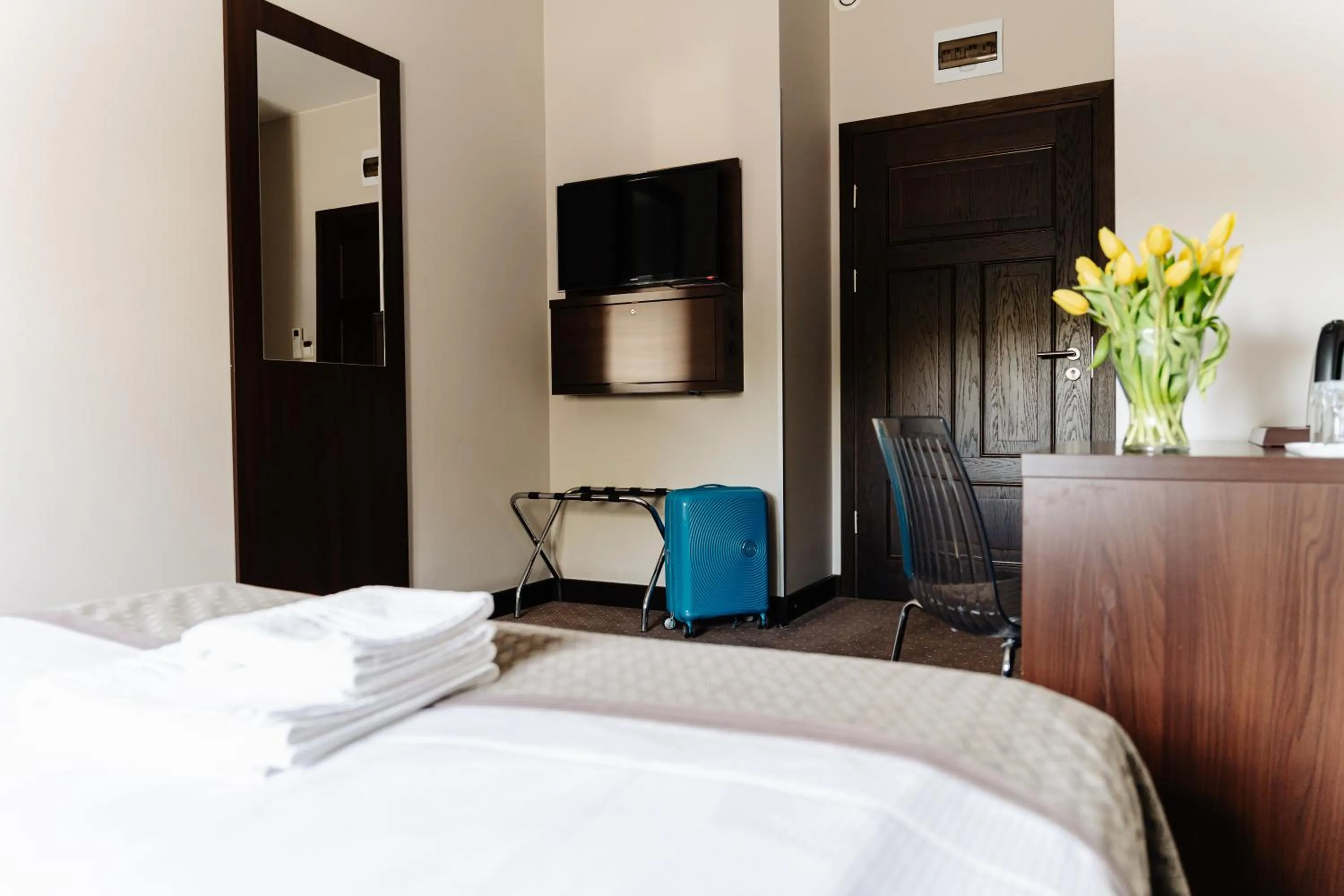 Bed in B&B Wieniawa PARKING I ŚNIADANIE W CENIE! BREAKFAST AND PARKING INCLUDED!