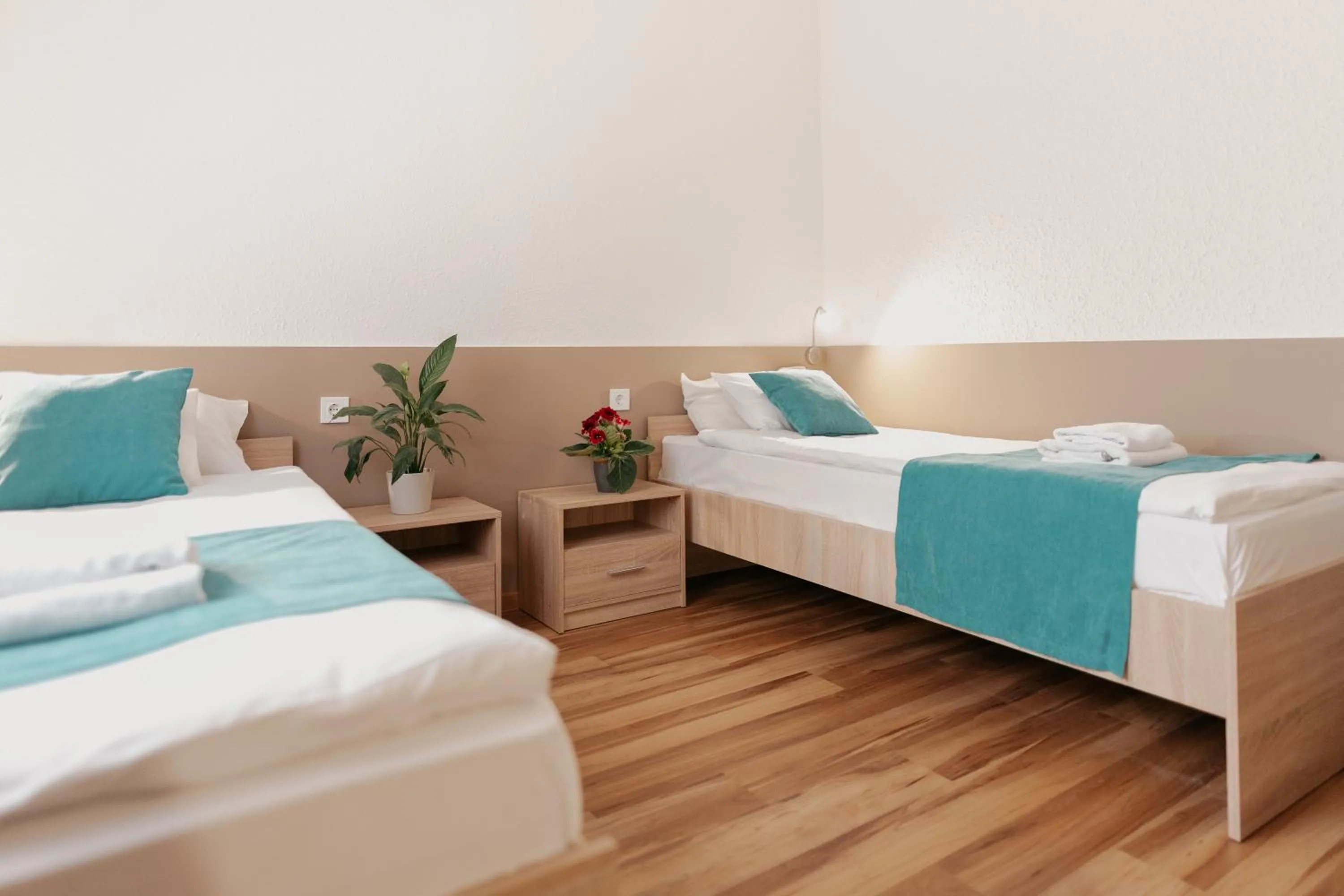 Bed in Homoky Hotels Bestline Hotel