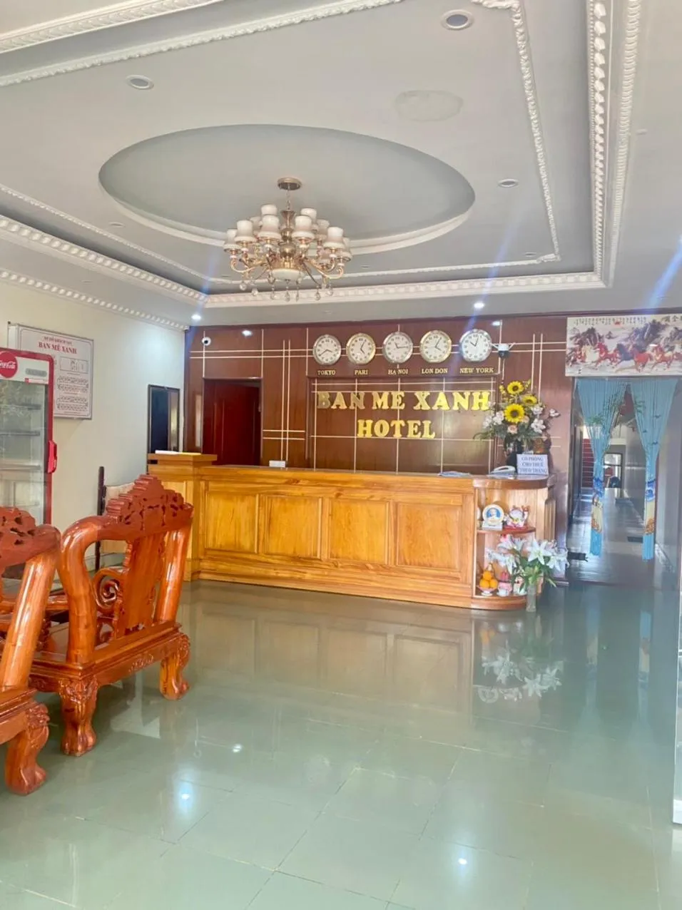 Lobby or reception in Khách sạn Ban Mê Xanh (Ban Me Xanh Hotel)