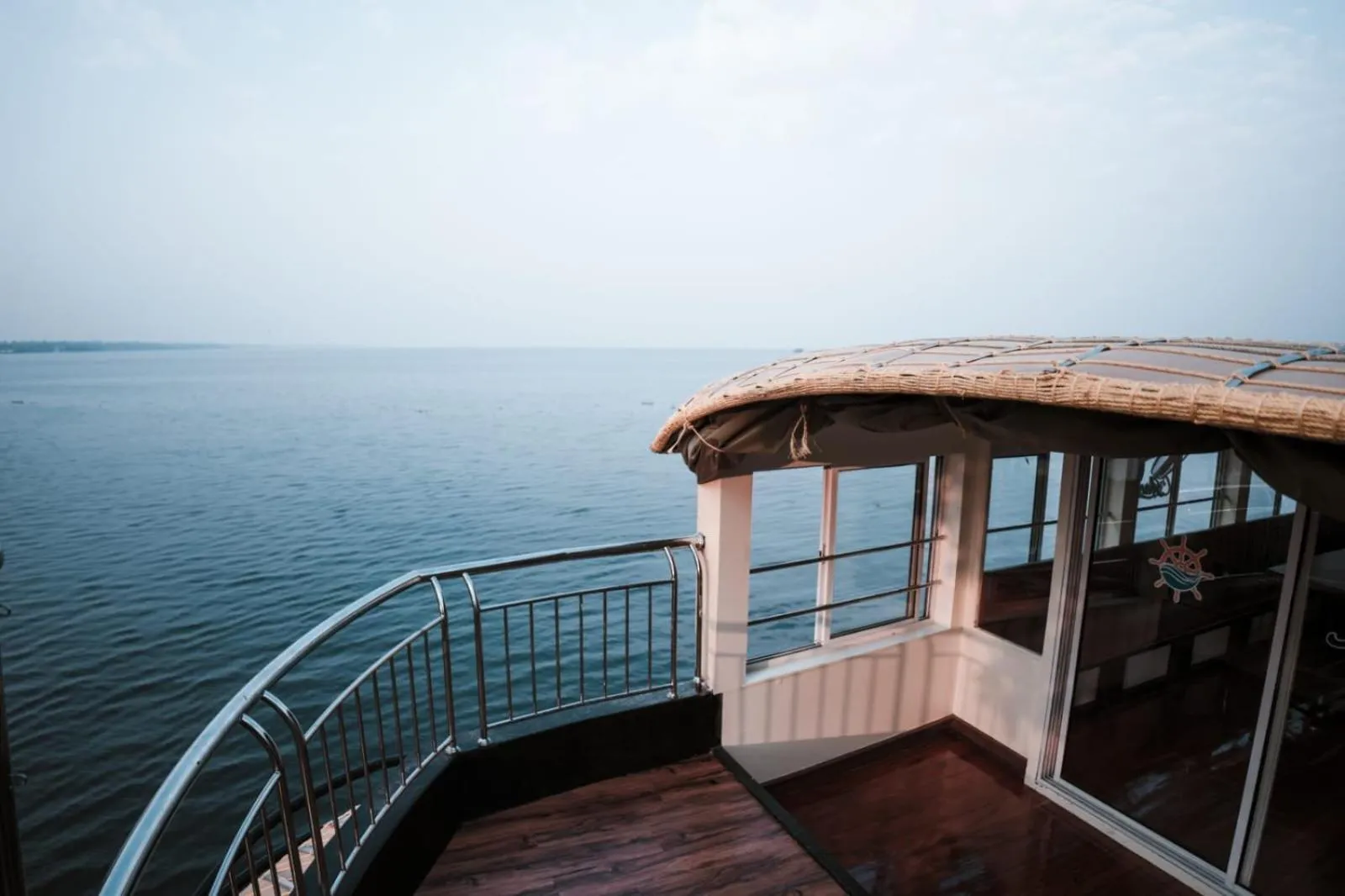 Balcony/Terrace in Venice Premium Houseboats Alleppey