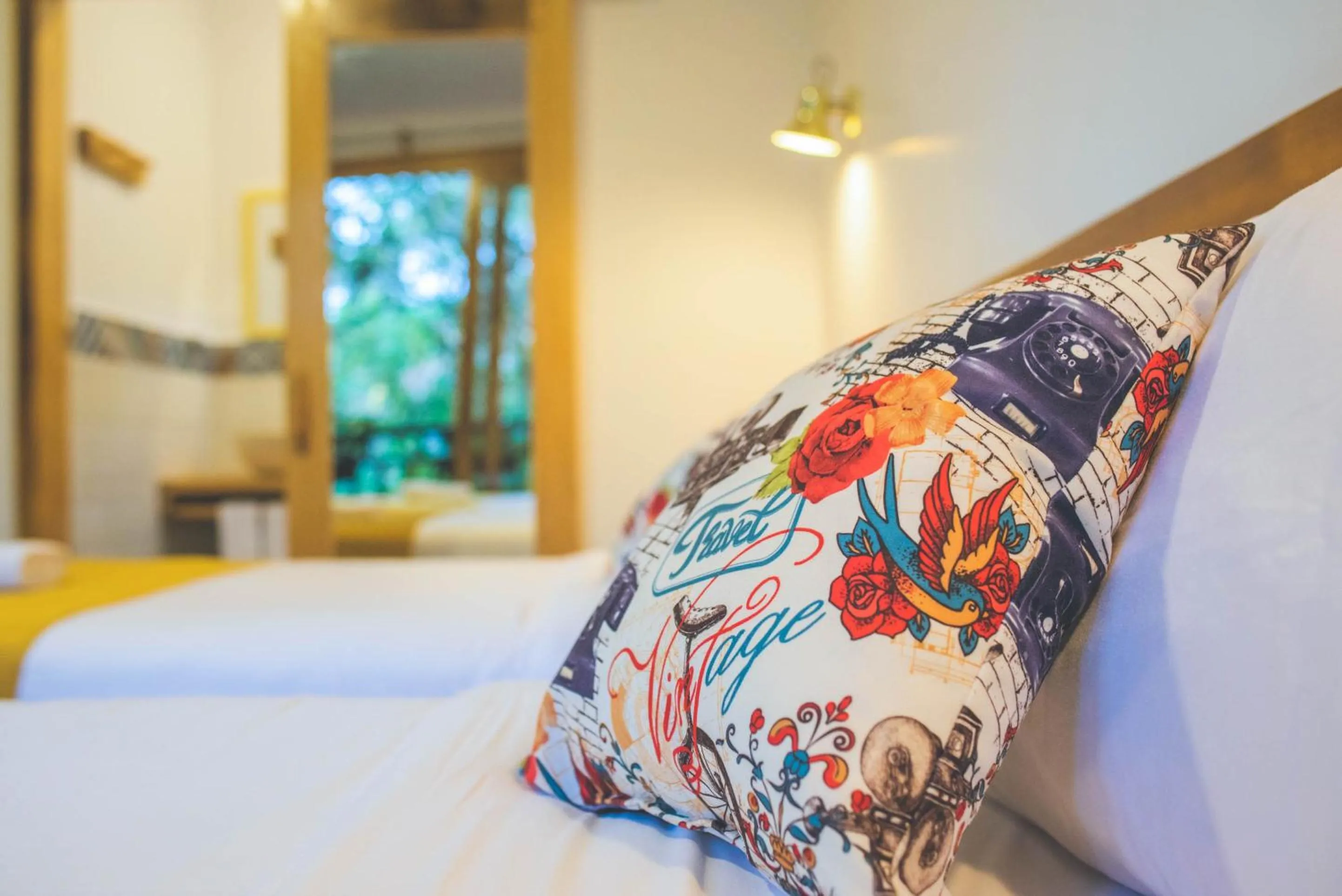 Bed in Margarit Boutique Hotel