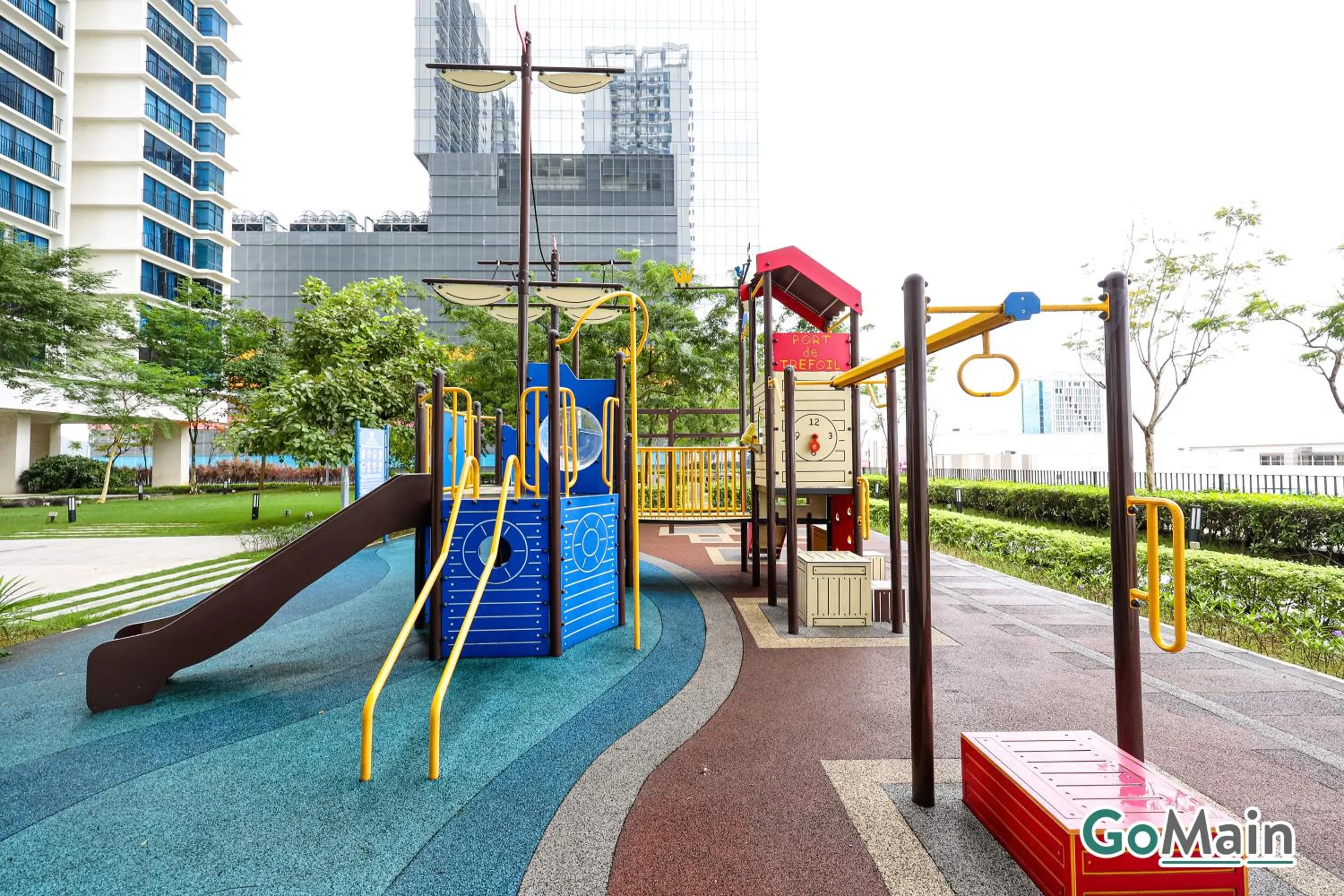 Children play ground in Trefoil Setia Alam by GO-MAIN - Next to Mall & SCCC