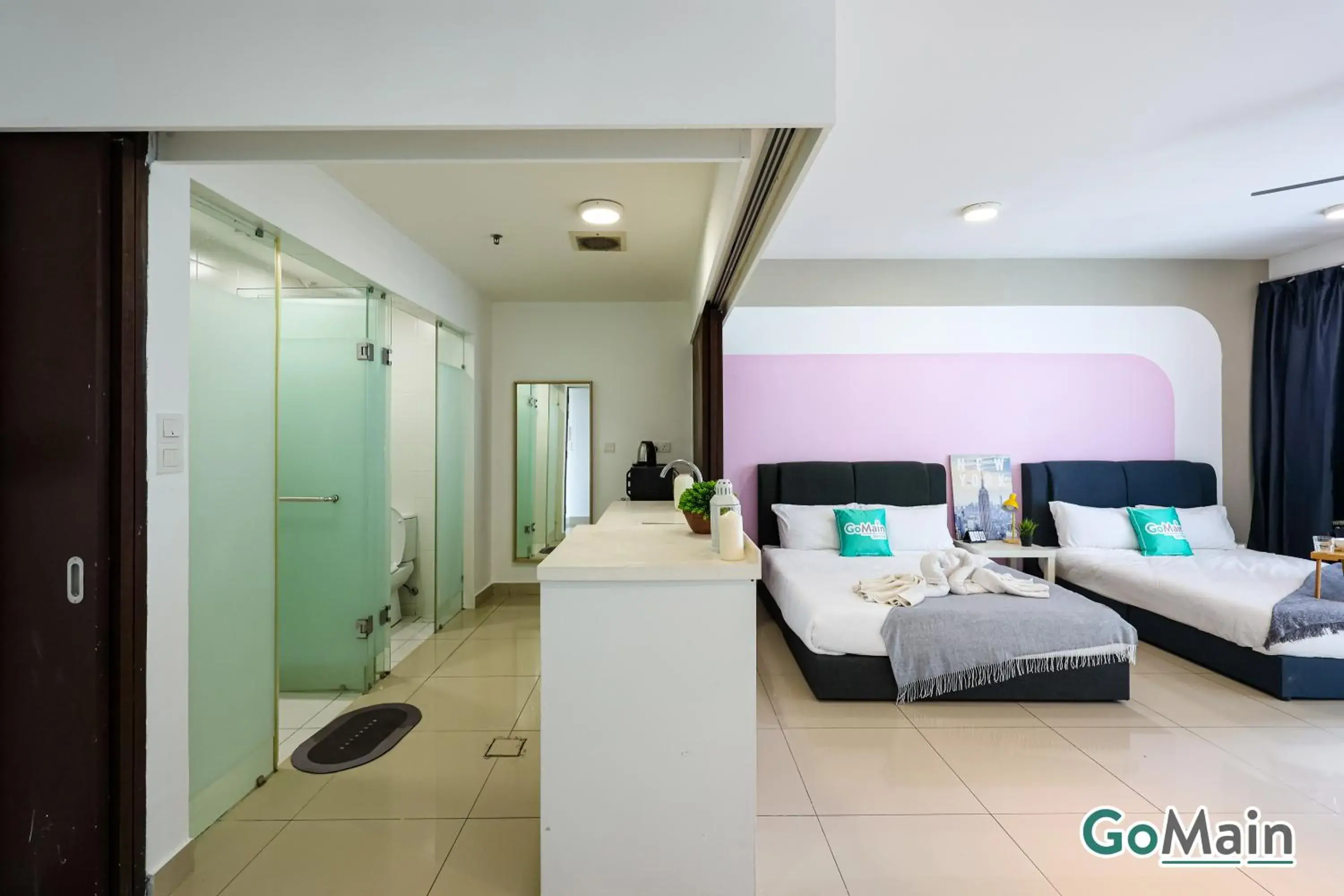 Bed in Trefoil Setia Alam by GO-MAIN - Next to Mall & SCCC Bed in Trefoil Setia Alam by GO-MAIN - Next to Mall & SCCC