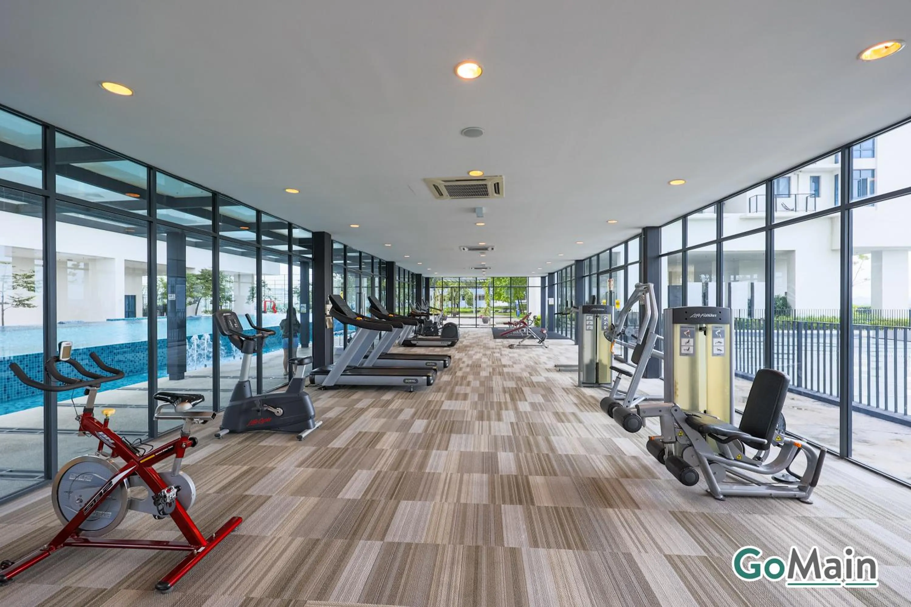 Fitness centre/facilities in Trefoil Setia Alam by GO-MAIN - Next to Mall & SCCC