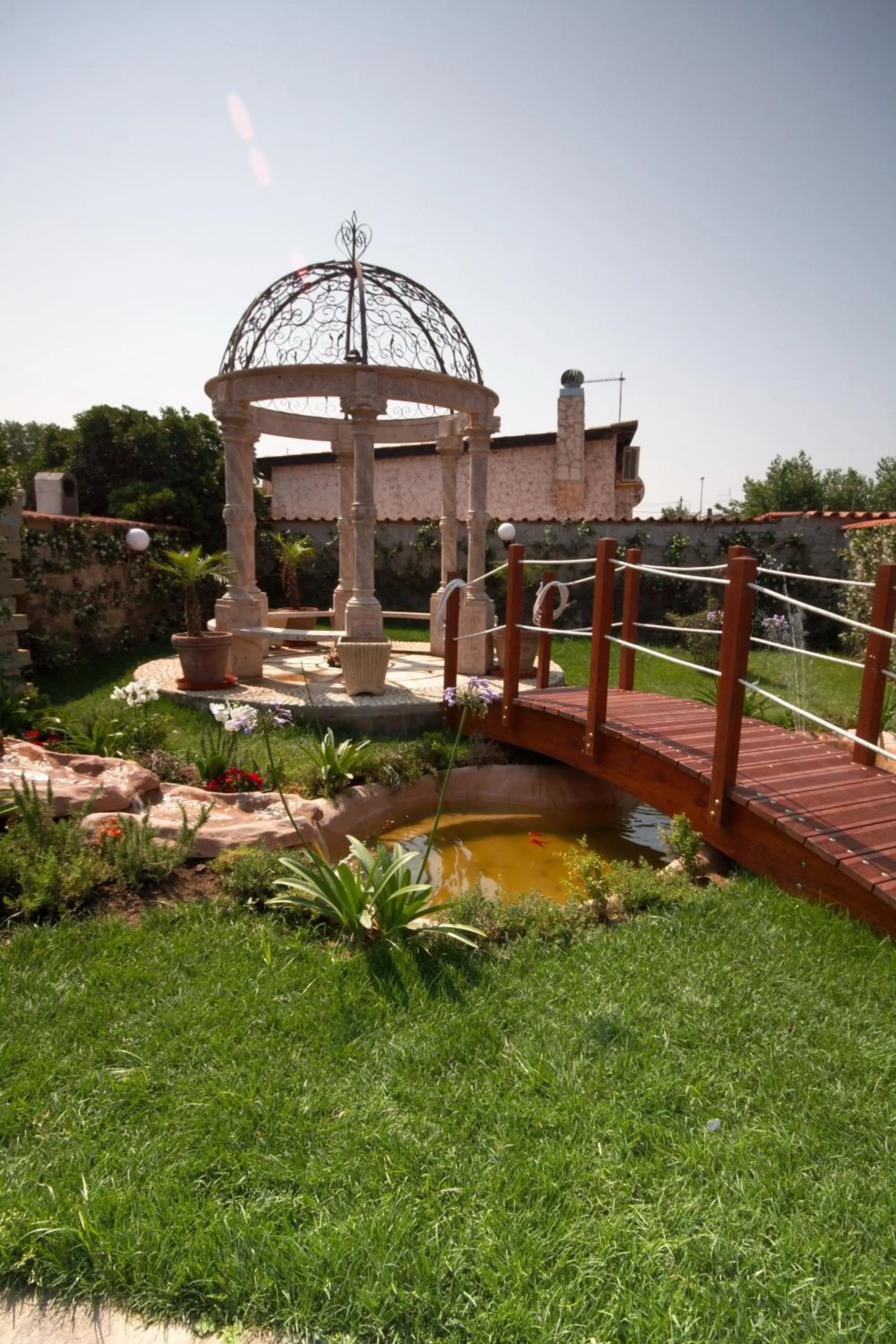 Garden in Il Mondo B&B