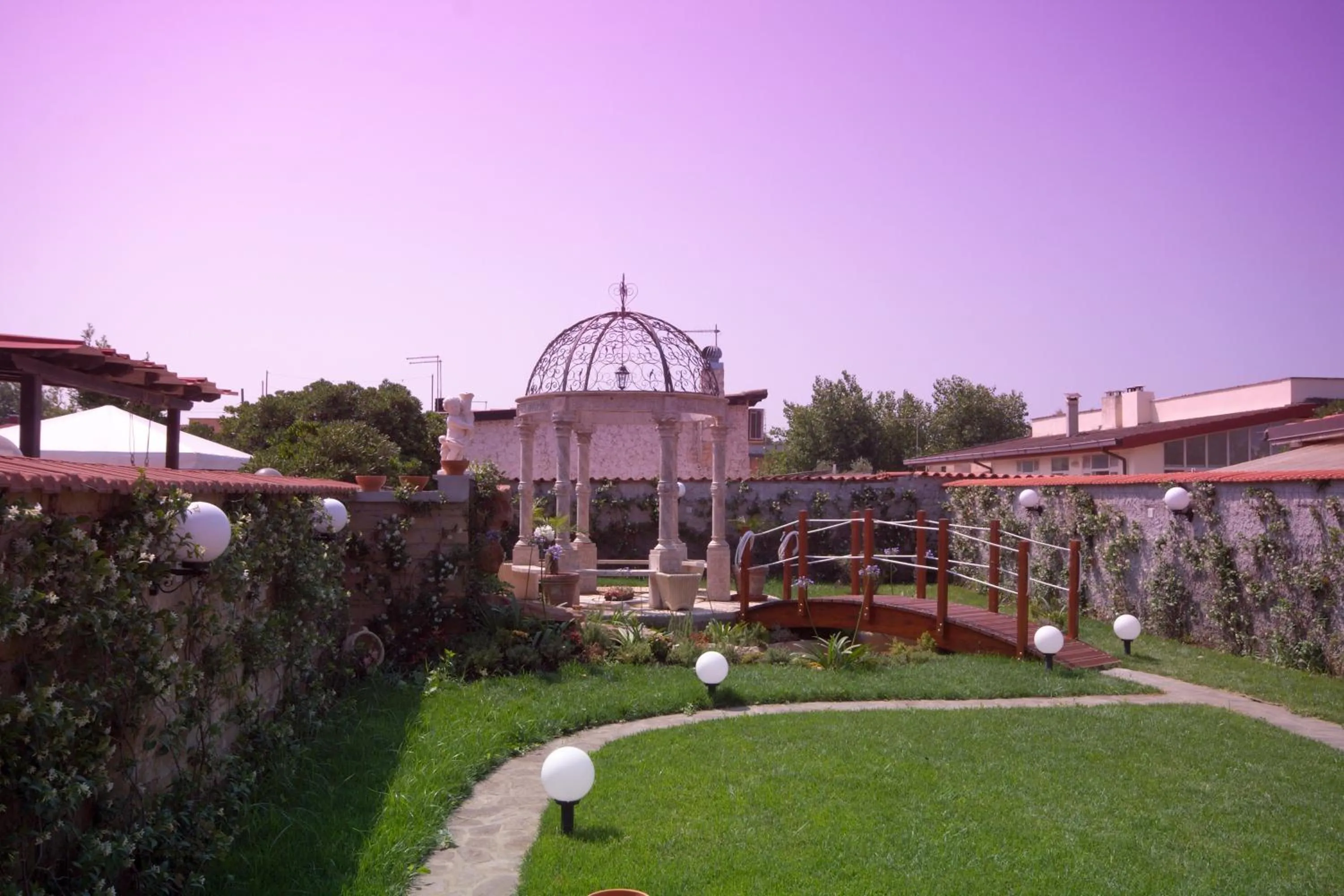 Garden in Il Mondo B&B