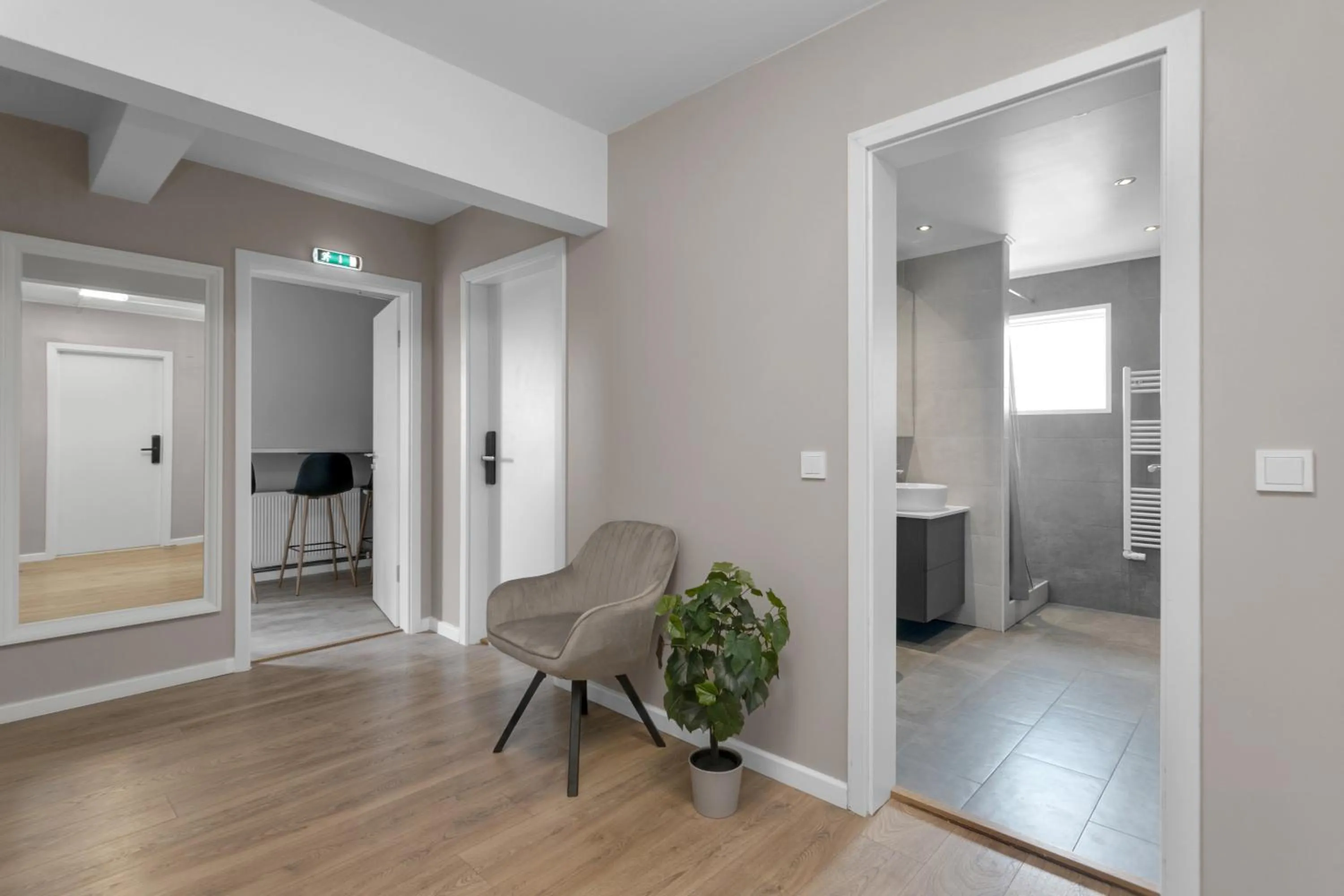 Seating area in Reykjavík Central Guesthouse