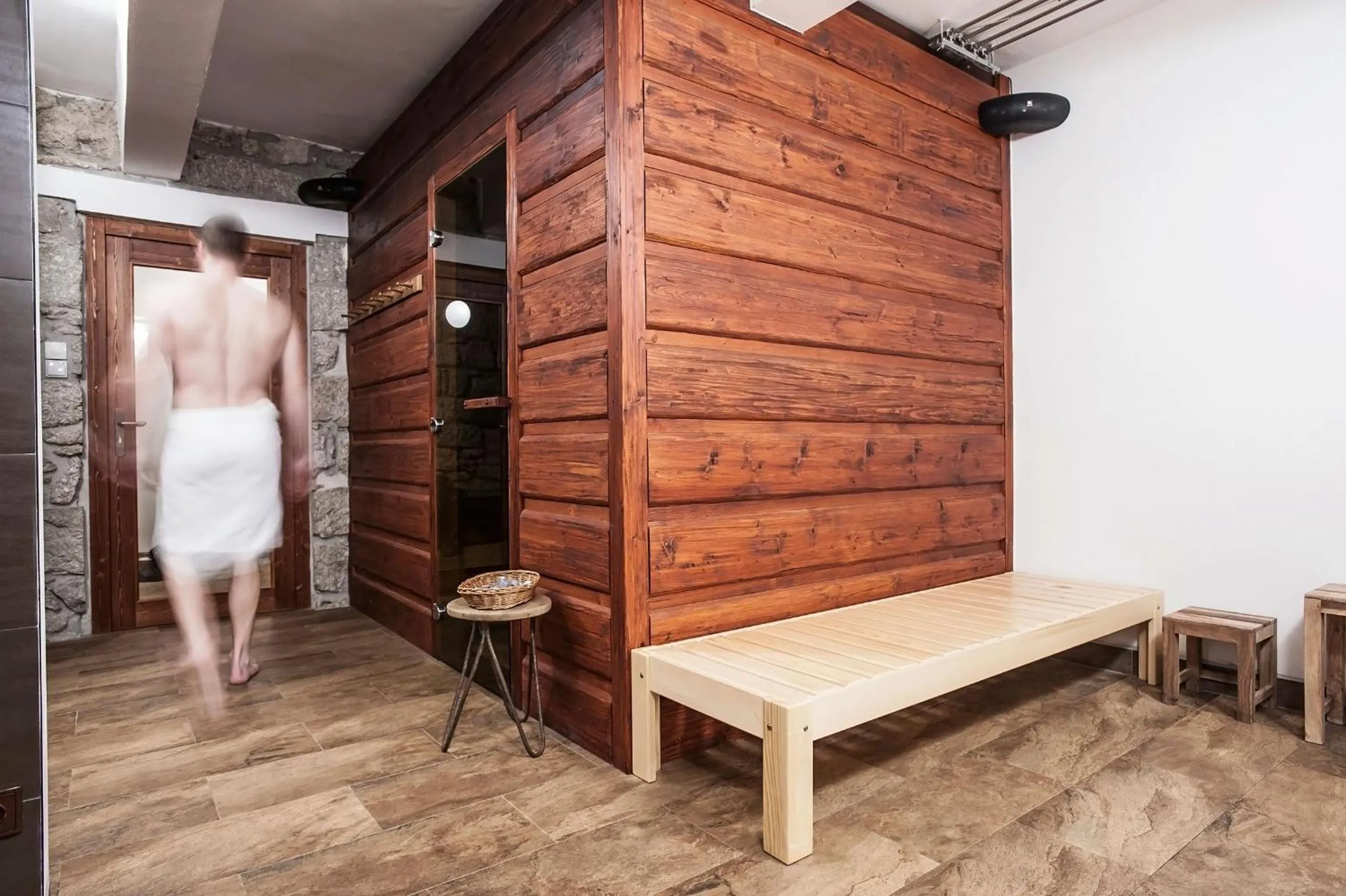 Sauna in Prezidentská