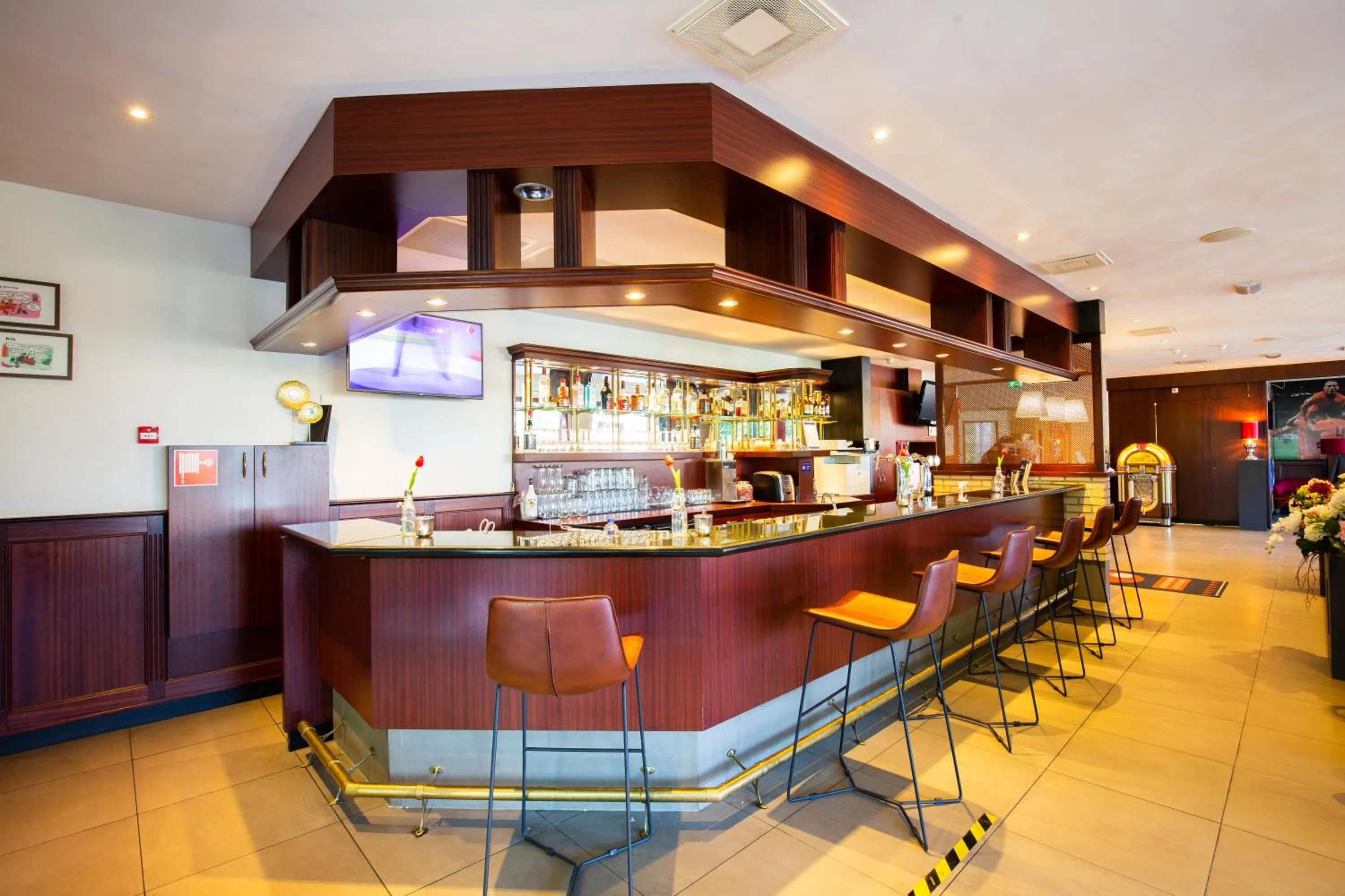 Lounge or bar in Bastion Hotel Roosendaal