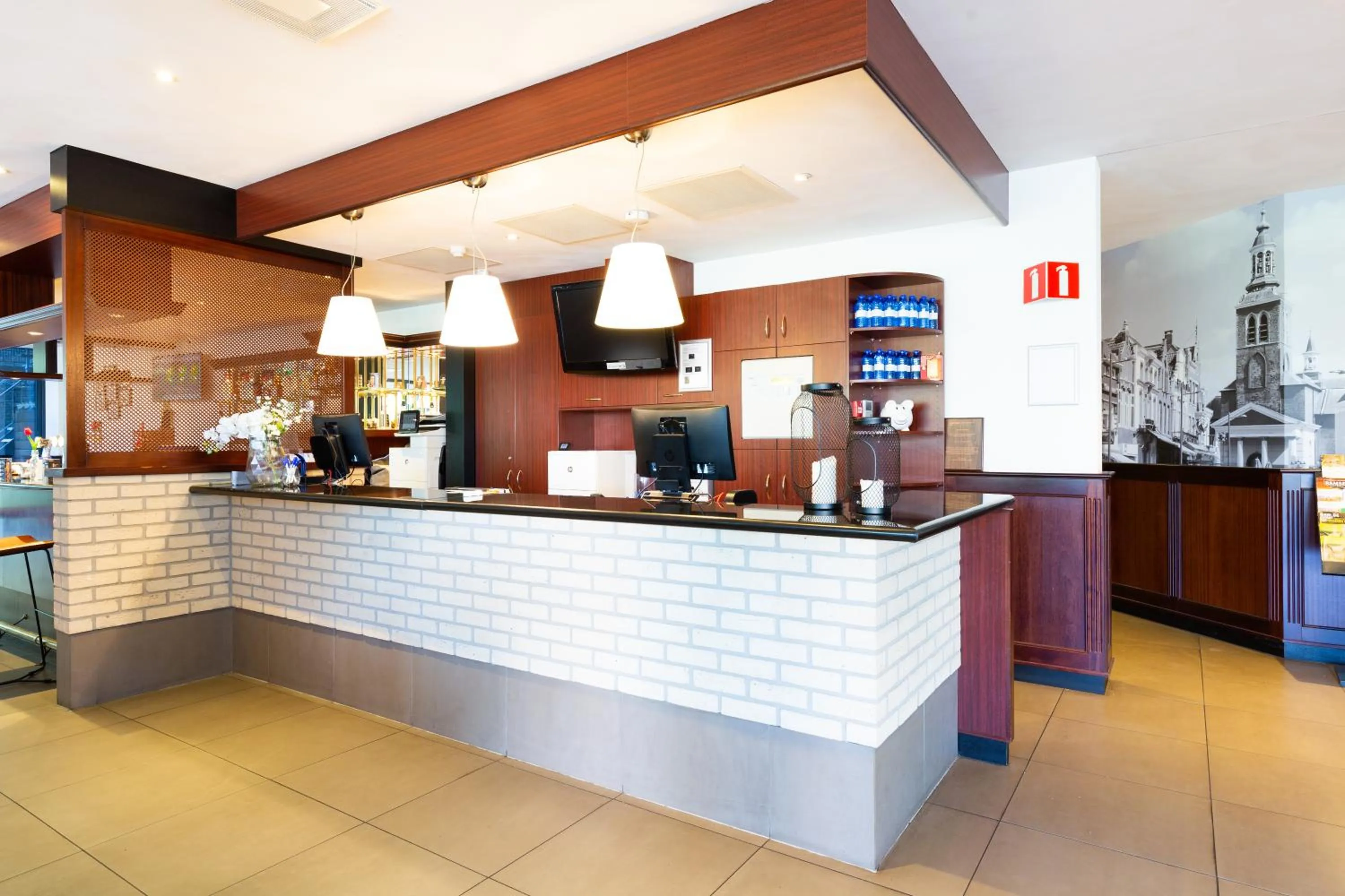 Lobby or reception in Bastion Hotel Roosendaal