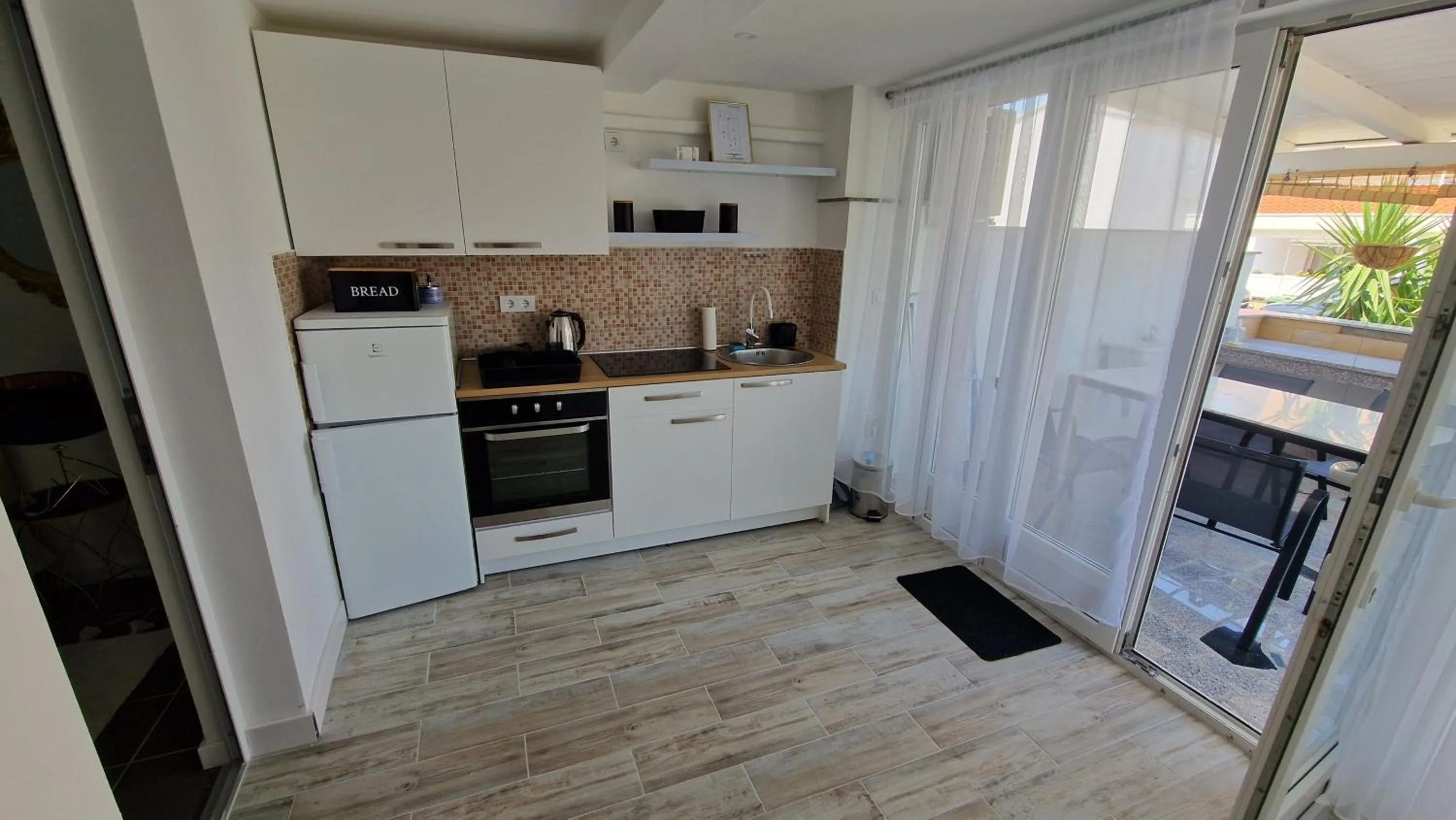 Kitchen or kitchenette in Apartman Svitogor2