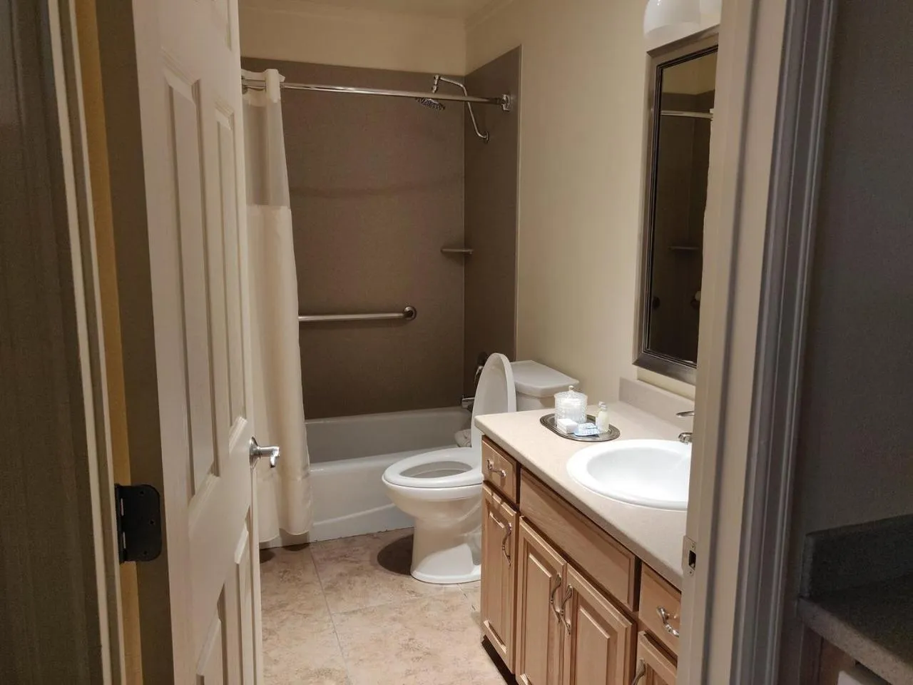 Bathroom in GetAways at the Lodge at Kingsbury Crossing