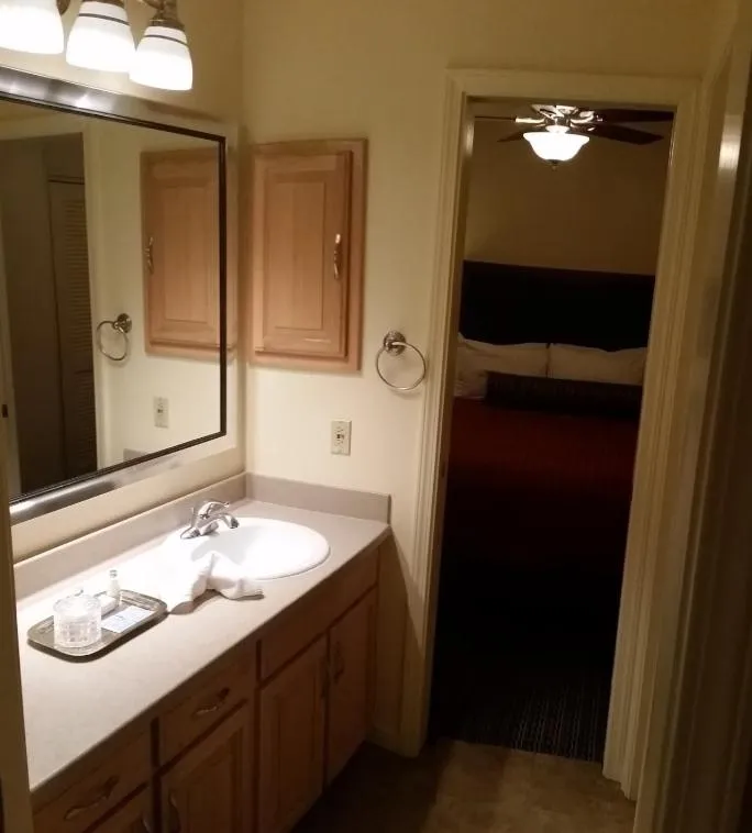 Bathroom in GetAways at the Lodge at Kingsbury Crossing