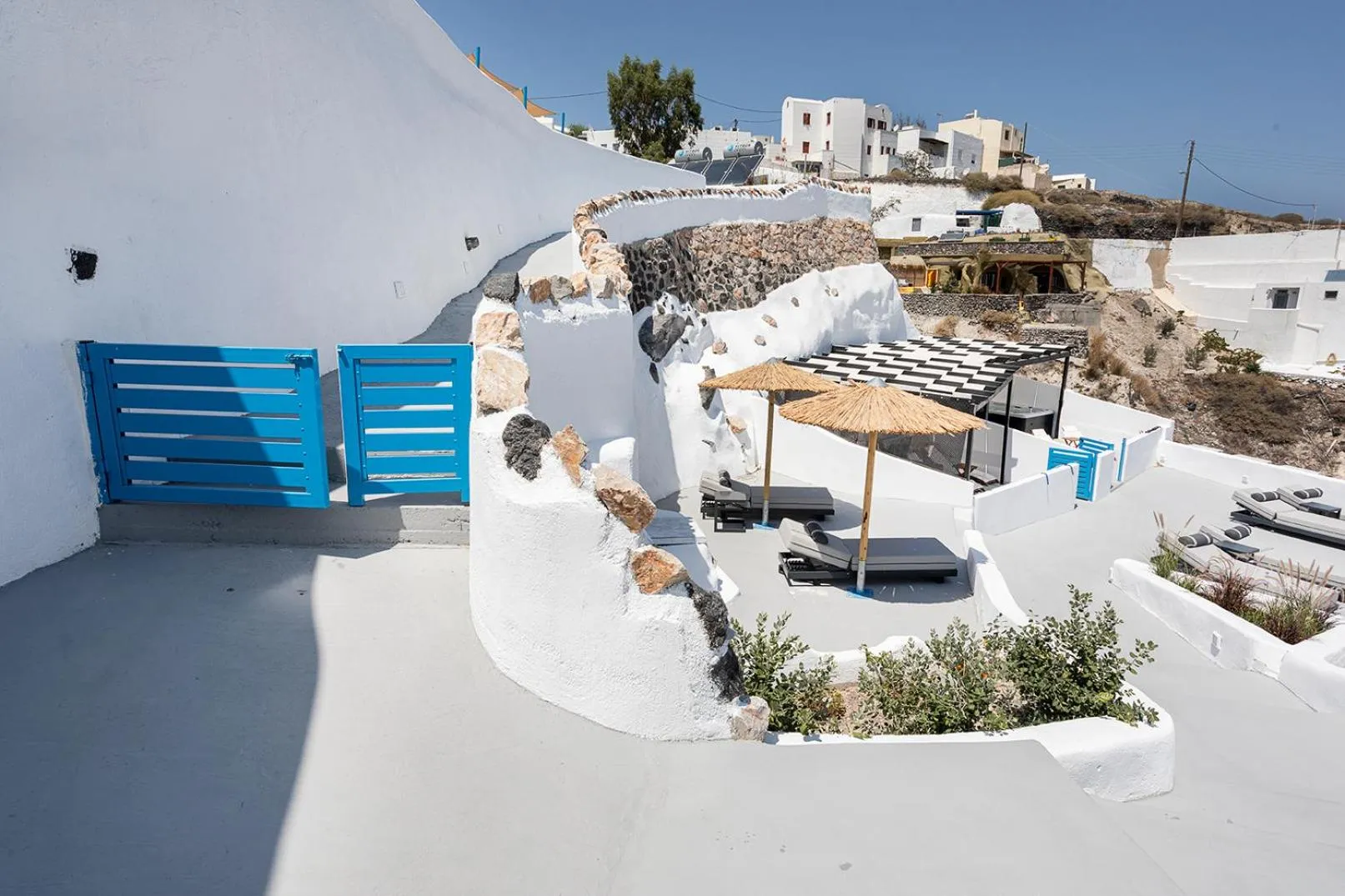 Balcony/Terrace in Rafael' s Mediteranian Cave Suites