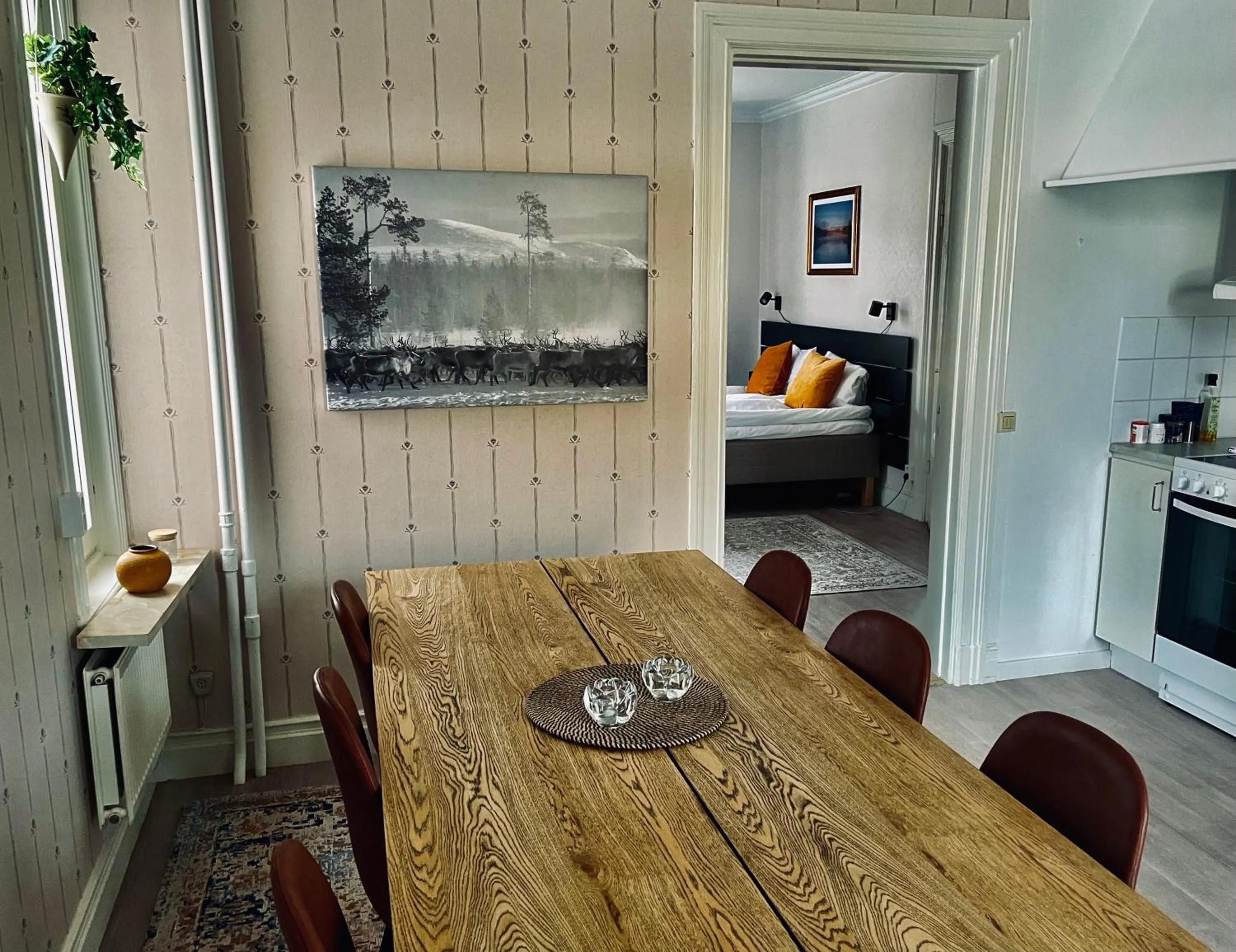 Kitchen or kitchenette in Telegrafen