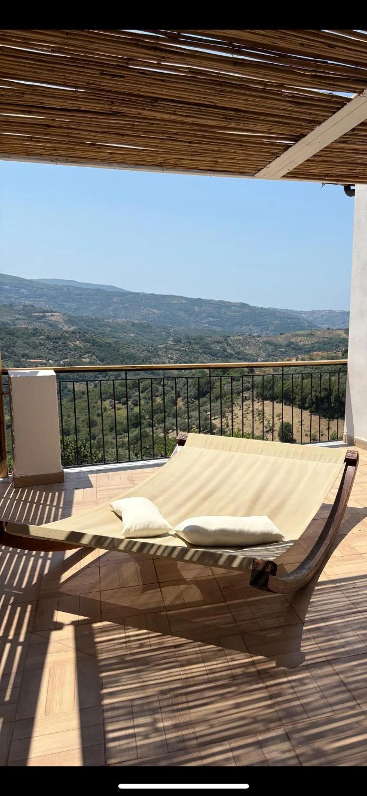 Patio in Ca’del Borgo B&B Country House