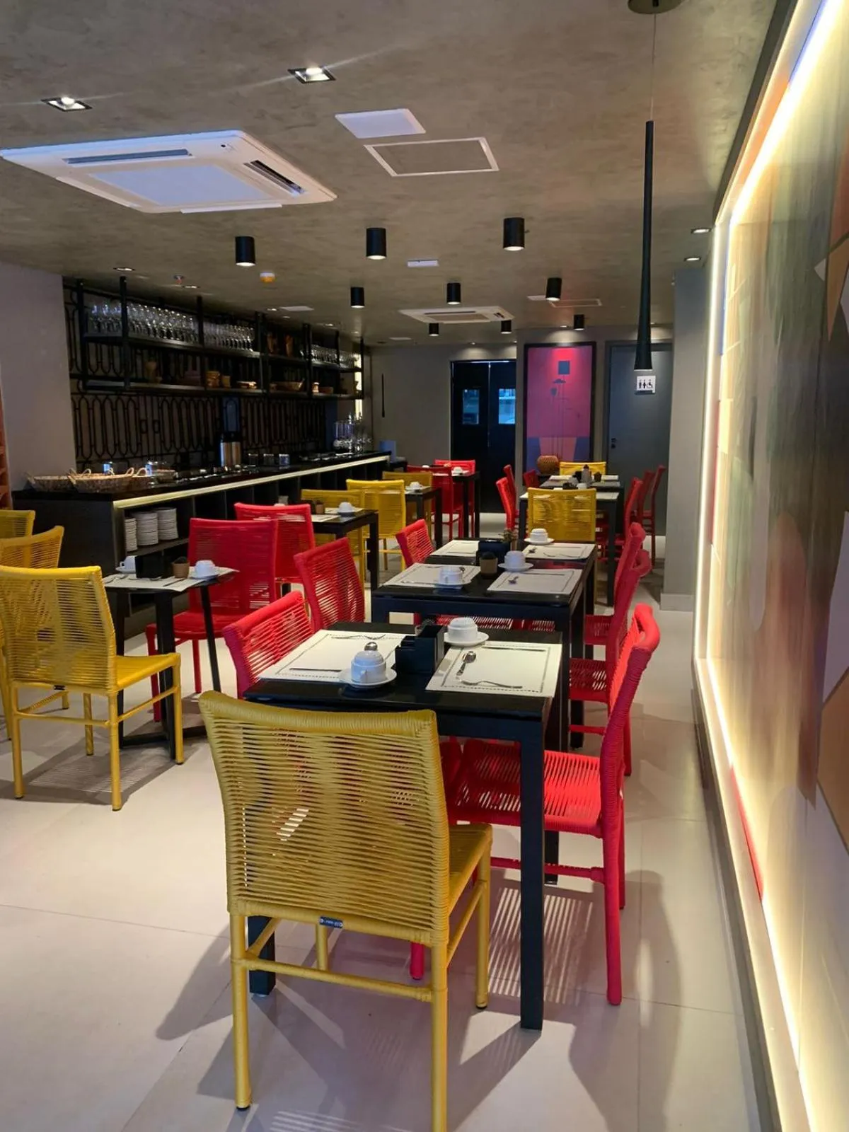 Restaurant/places to eat in Place2You Hotel by Welkom