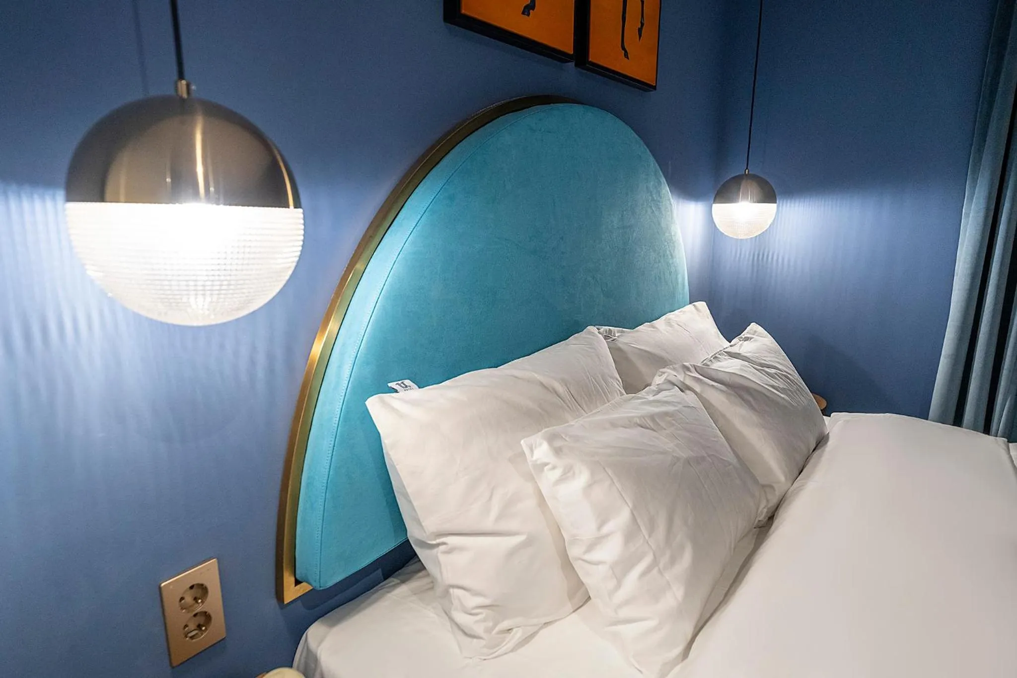 Bed in Wonju Hotel Ippda