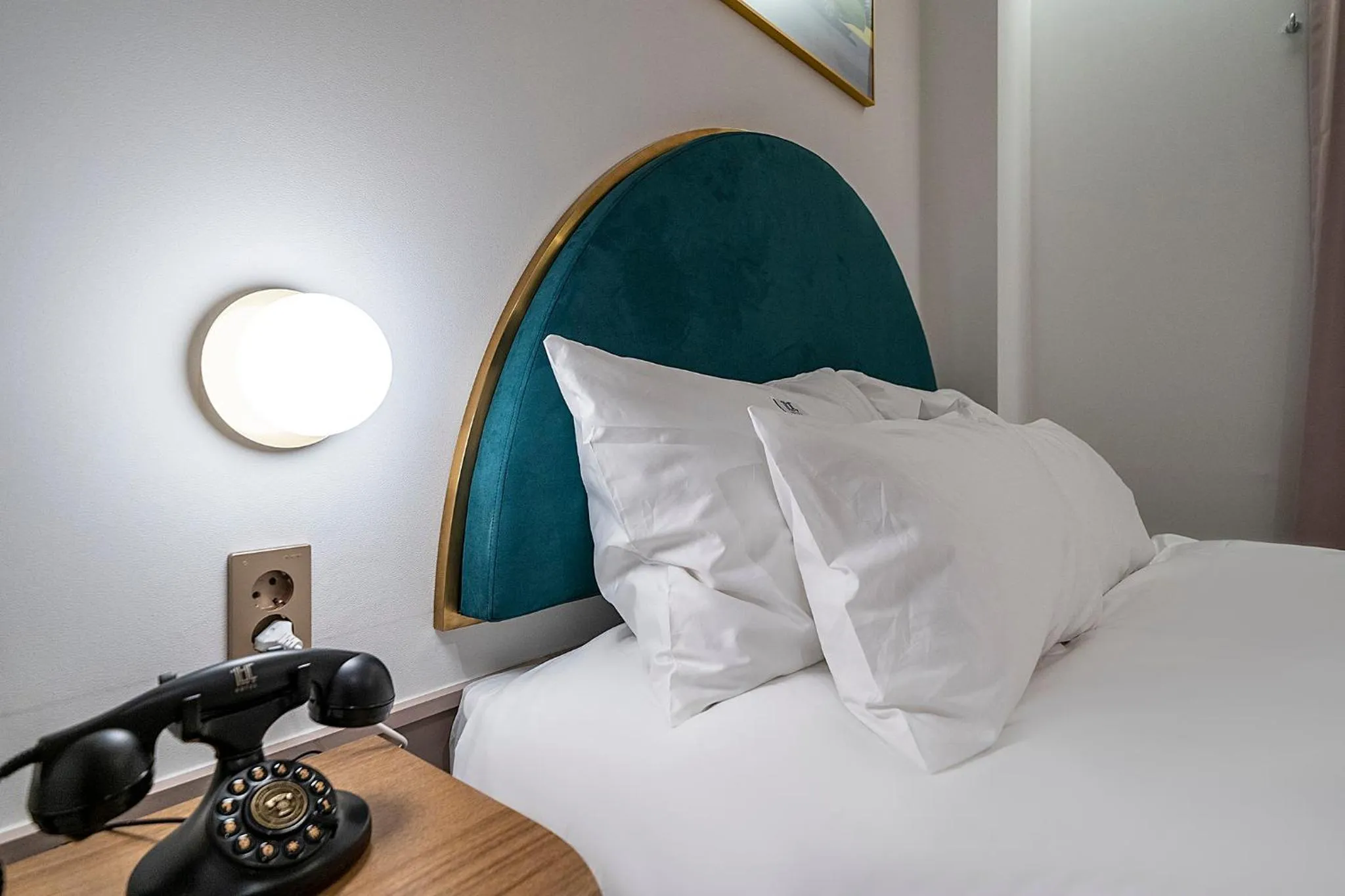 Bed in Wonju Hotel Ippda