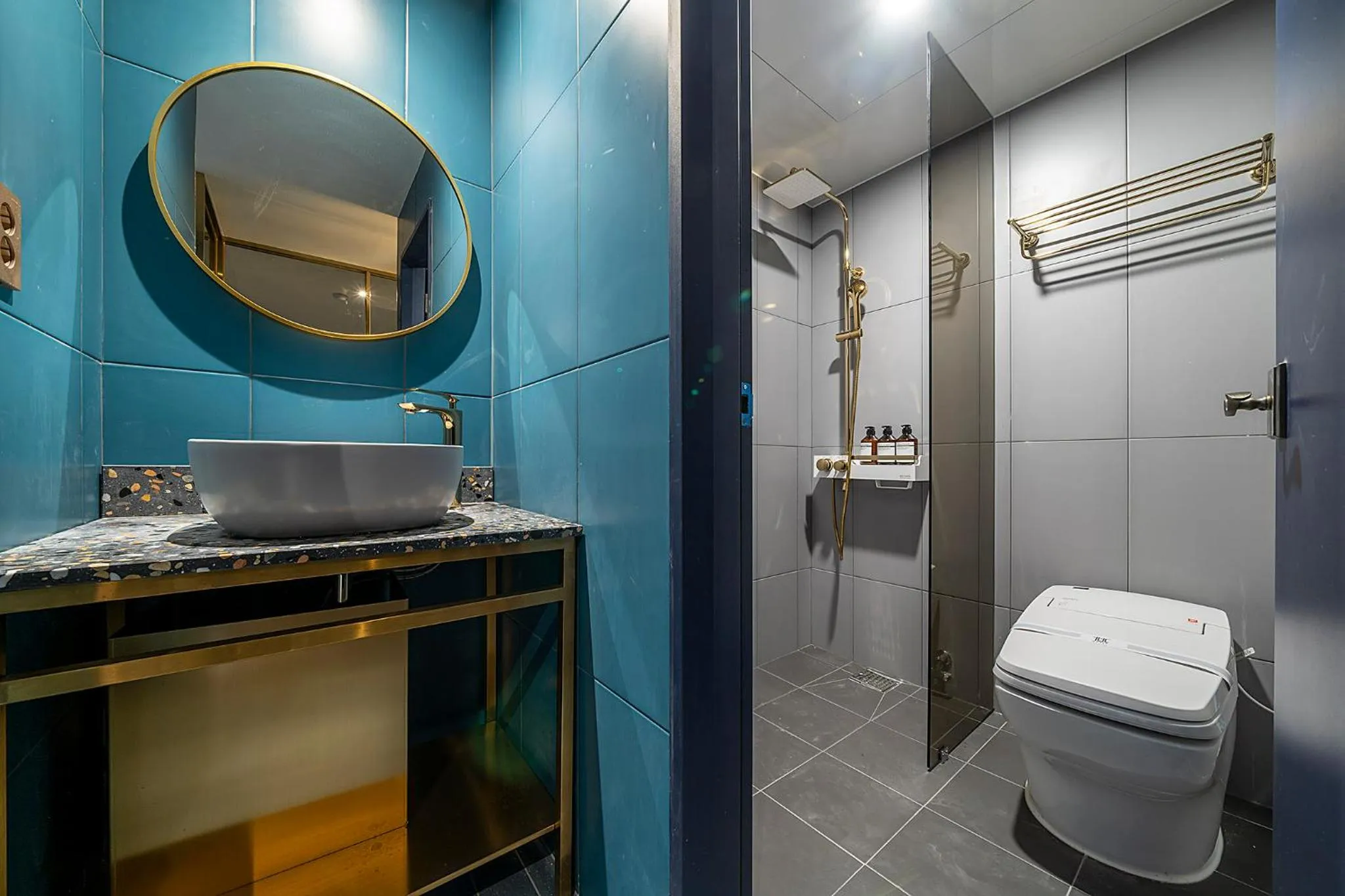 Shower in Wonju Hotel Ippda