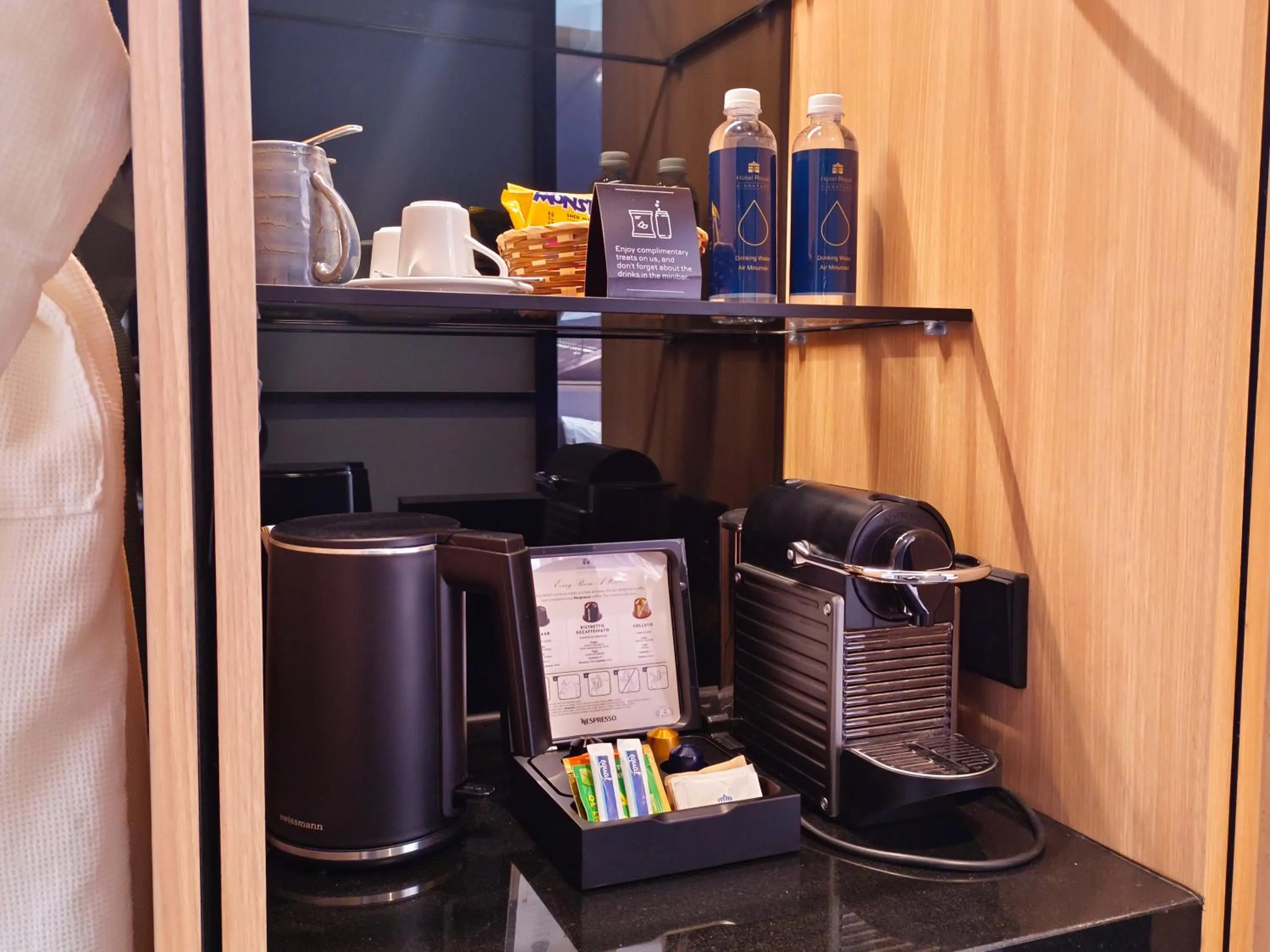 Coffee/tea facilities in Hotel Royal Signature