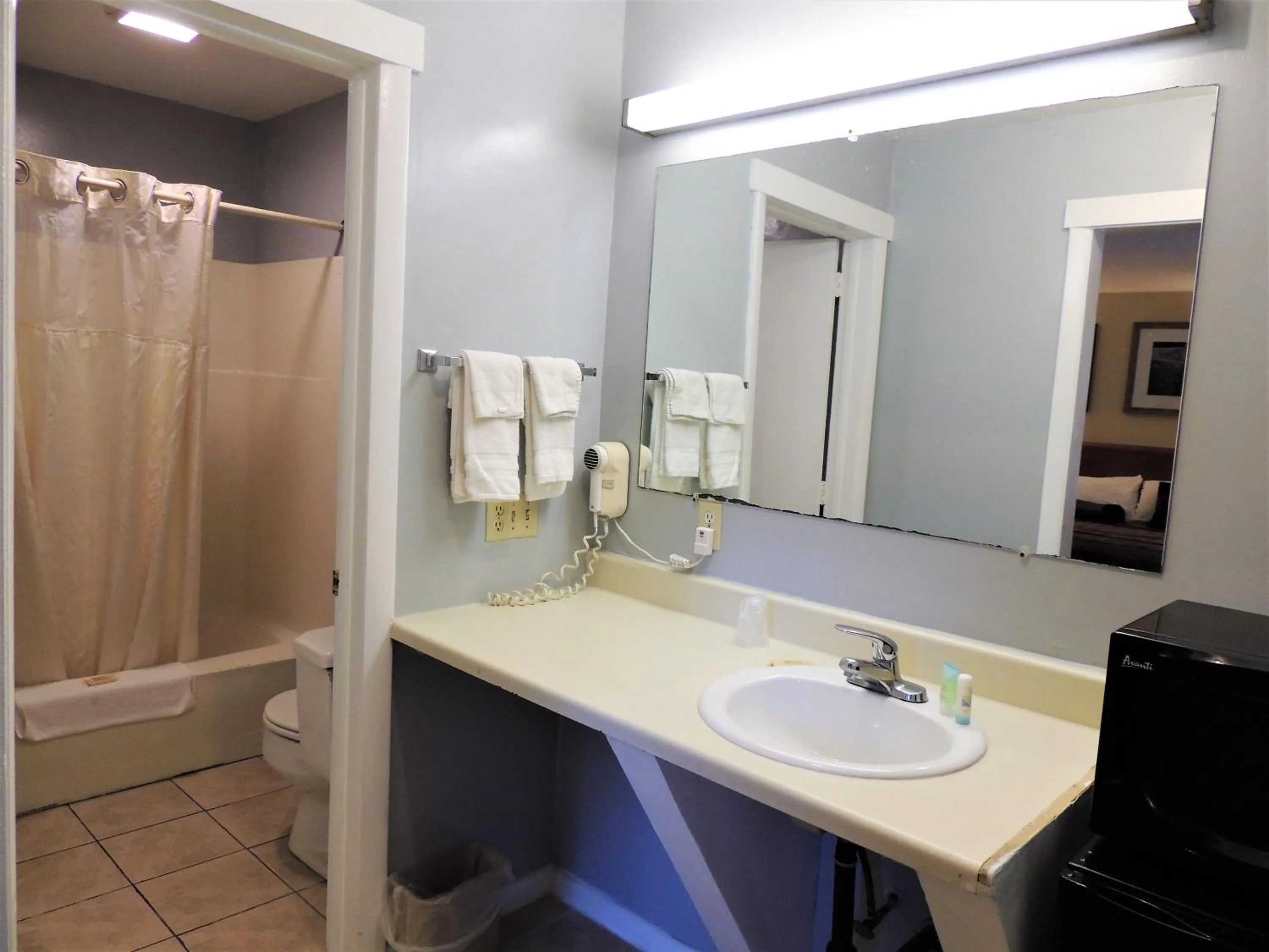 Bathroom in Windsor Motel