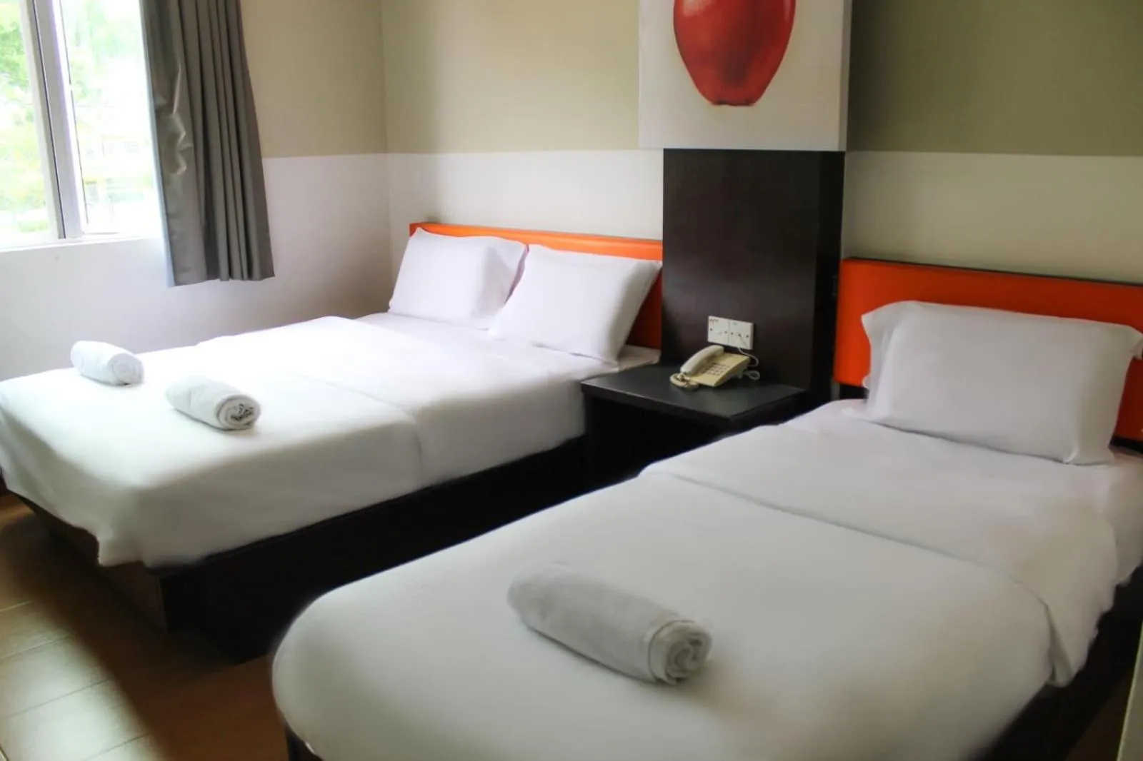 Bedroom, Bed in JQ Suria Hotel