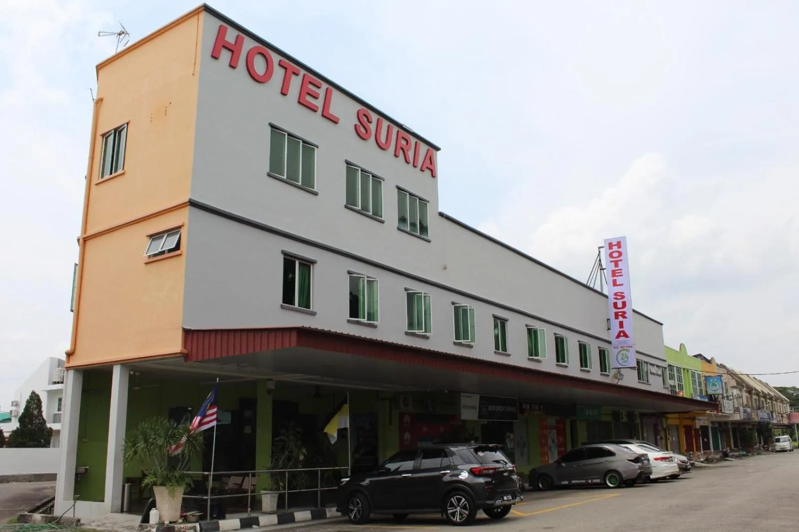 Property building in JQ Suria Hotel