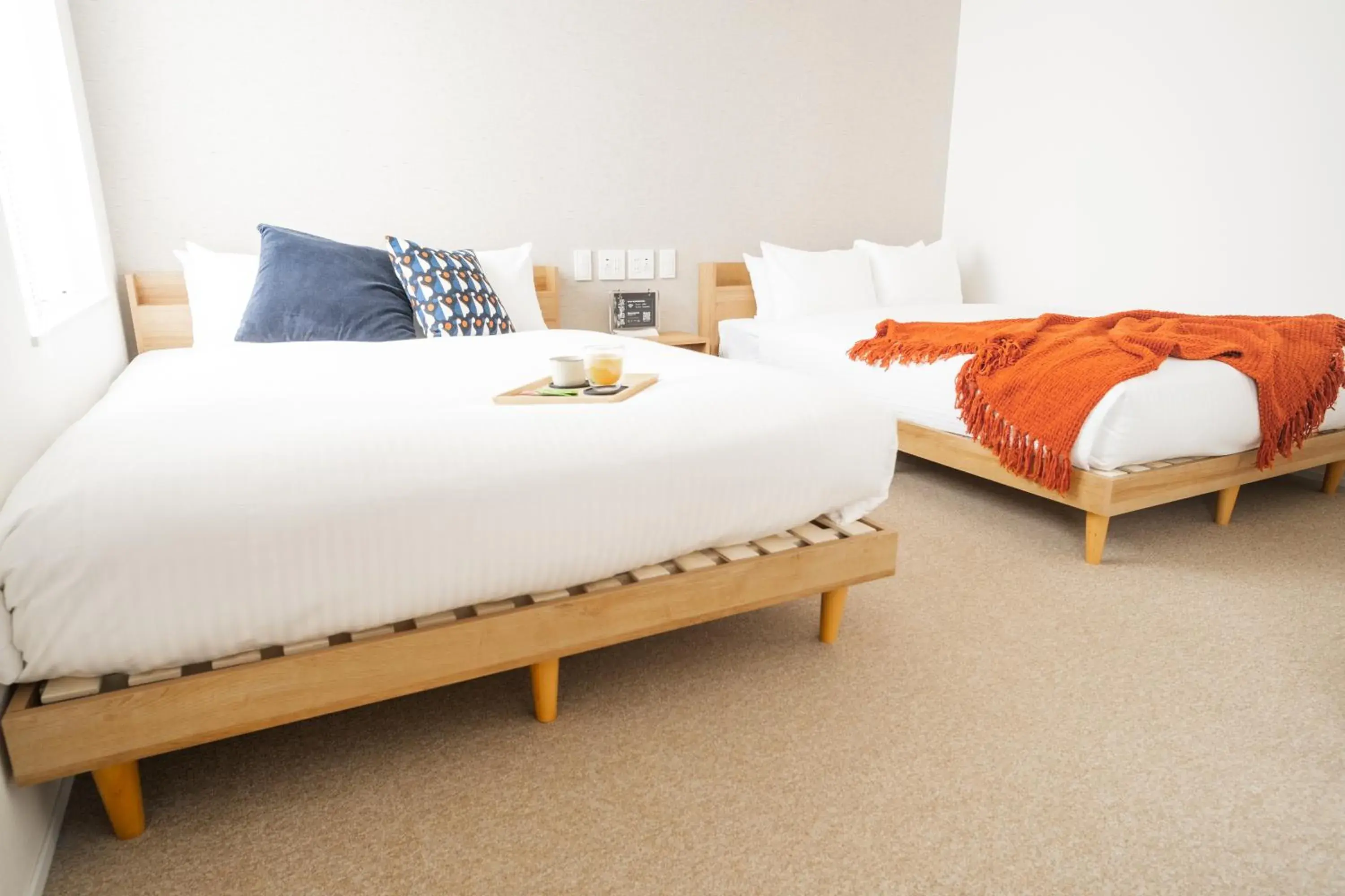 Bed in KABIN Minamiza Bed in KABIN Minamiza