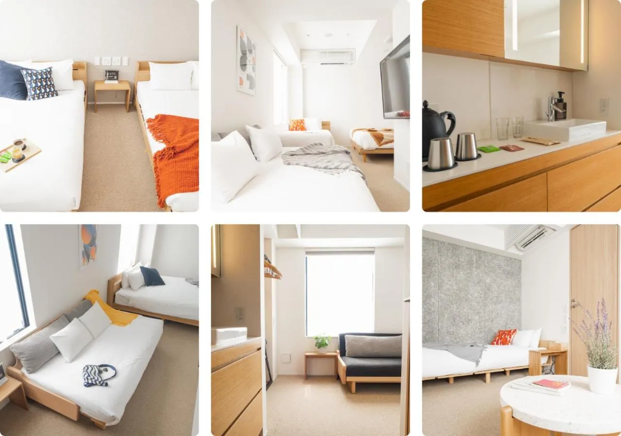 Property building, Bed in KABIN Minamiza