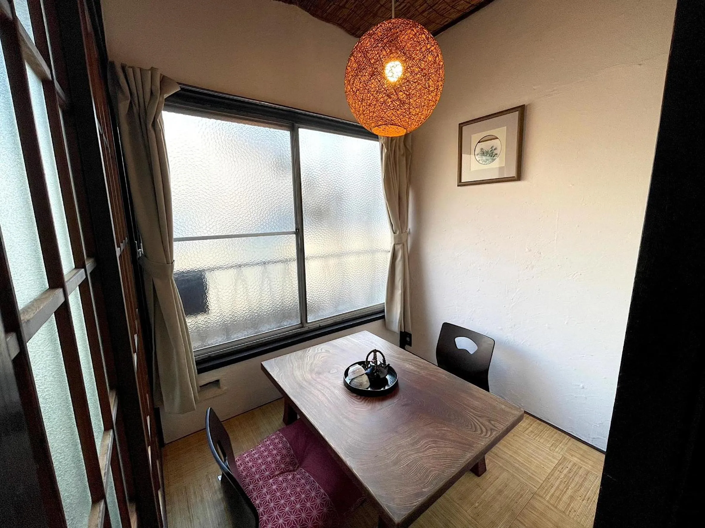 Edo traditional house Skytree view Asakusa line