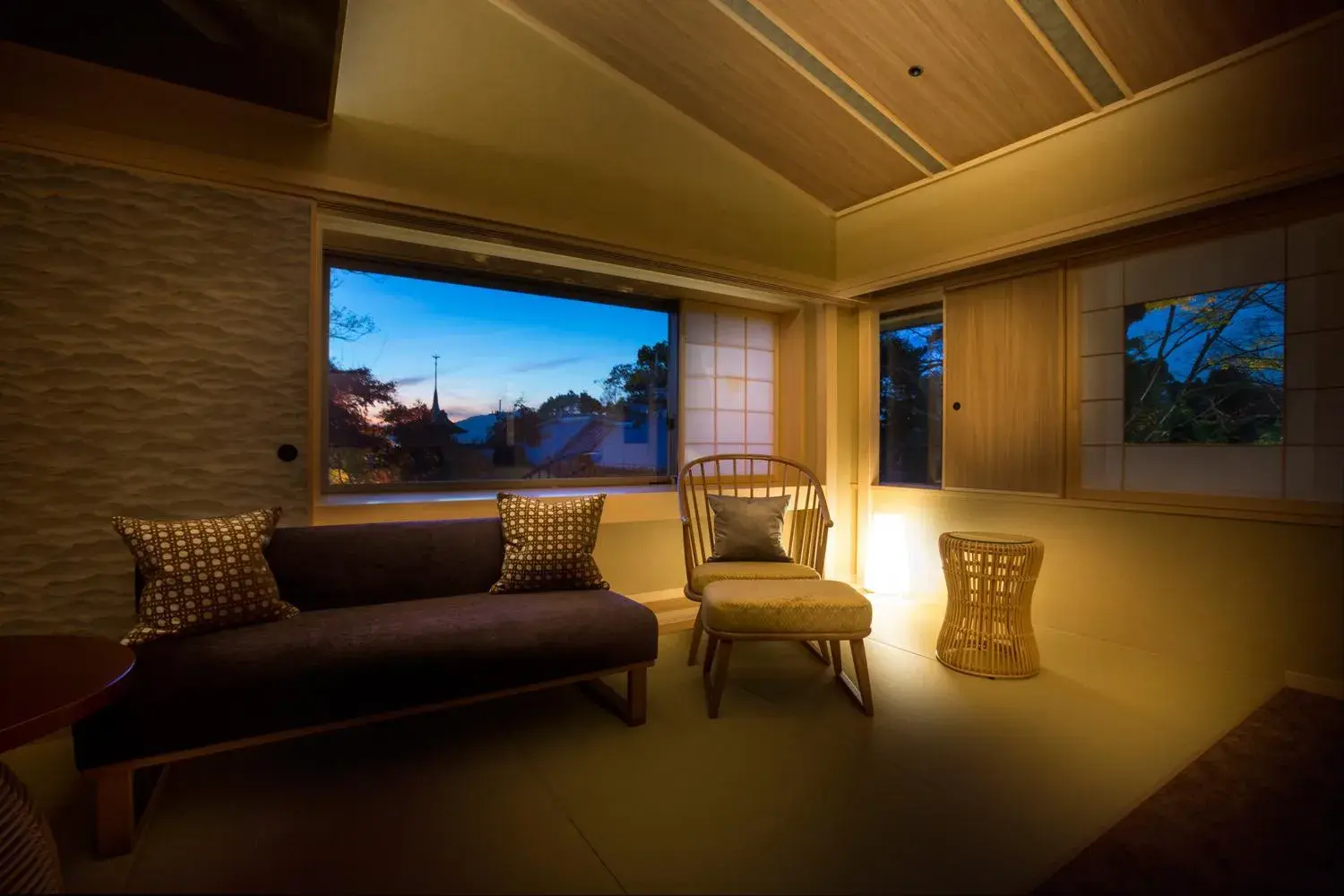 Japanese-Western Room with partial open-air bath TYPE A - Non-Smoking (3rd Floor) in Hotel Yuraku Kyo-yasaka Japanese-Western Room with partial open-air bath TYPE A - Non-Smoking (3rd Floor) in Hotel Yuraku Kyo-yasaka