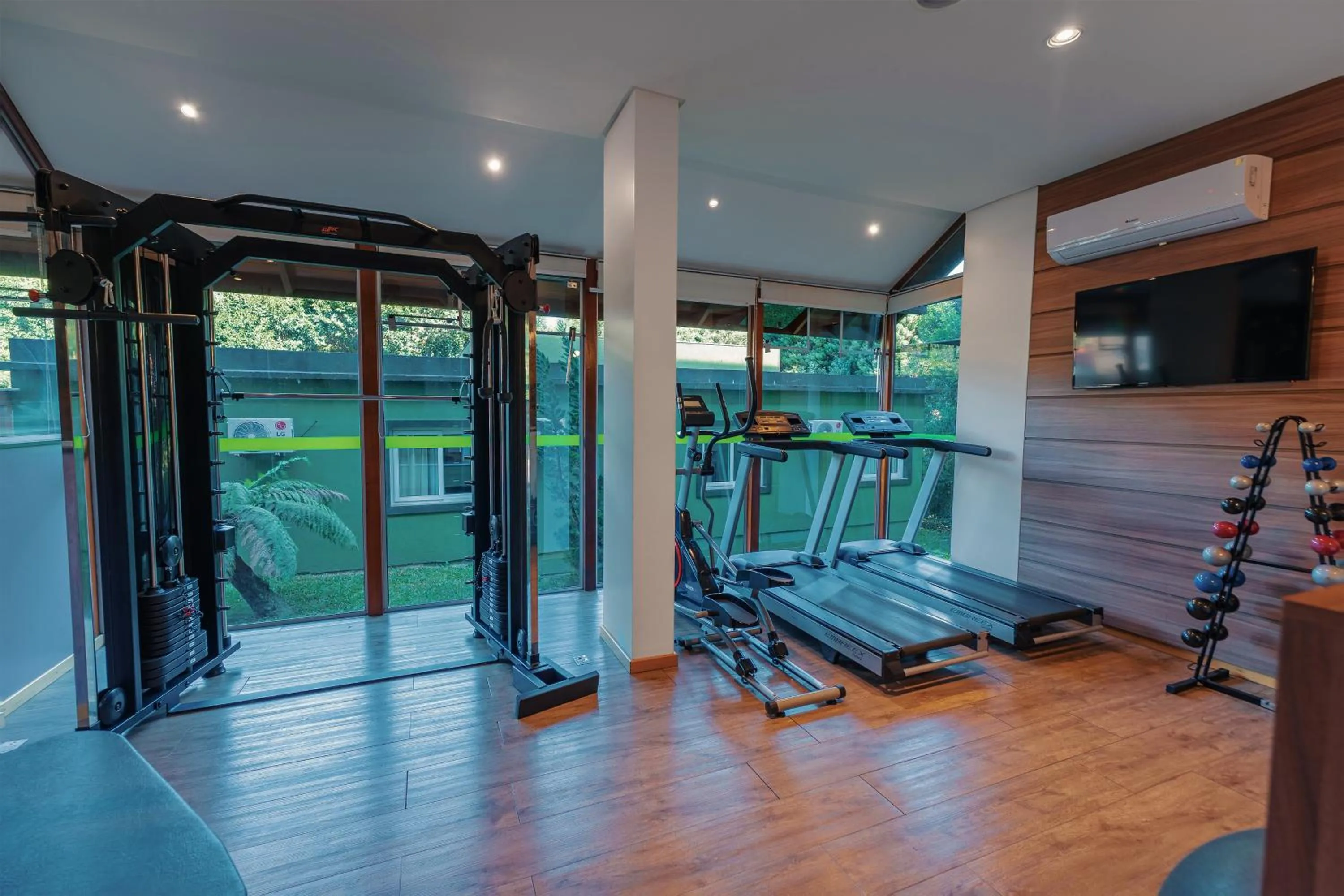 Fitness centre/facilities in Hotel Laghetto Viale