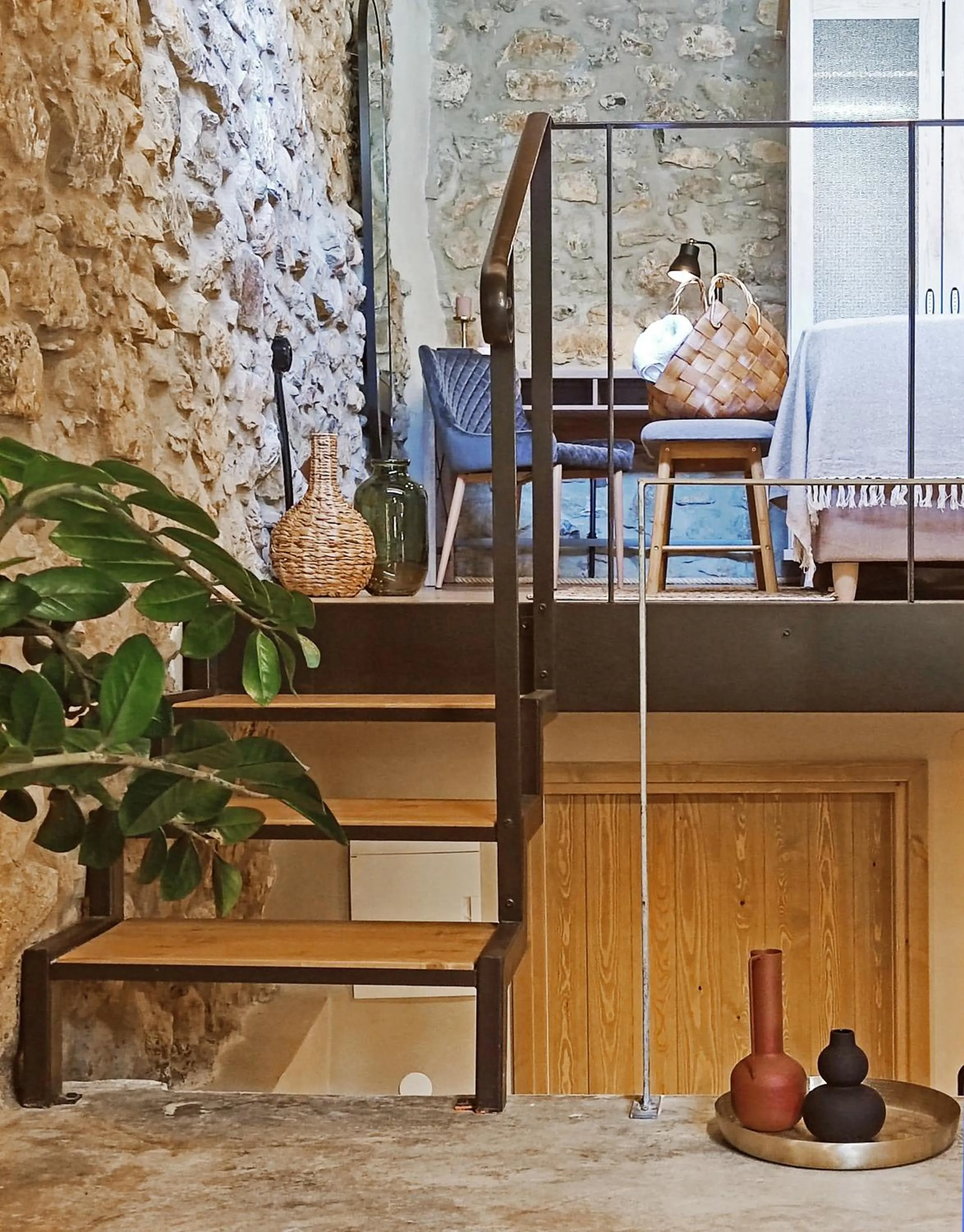 Decorative detail in Pyrgi Cretan Living & Spa