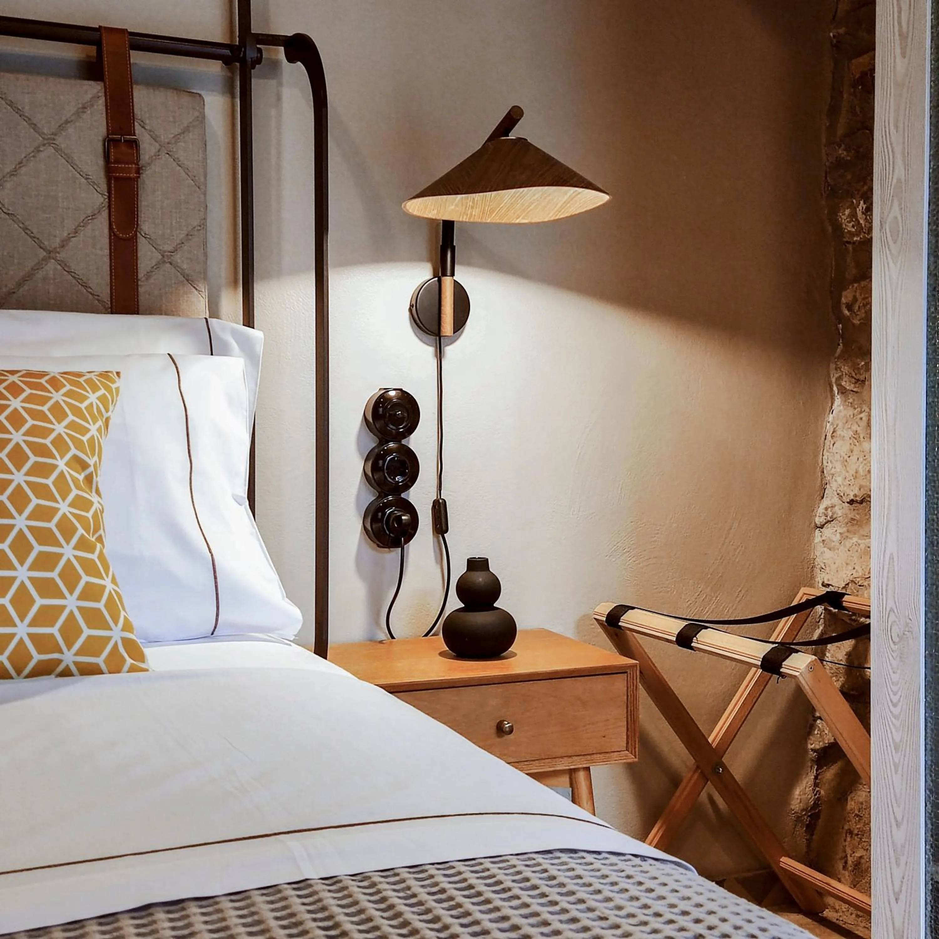 Bed in Pyrgi Cretan Living & Spa