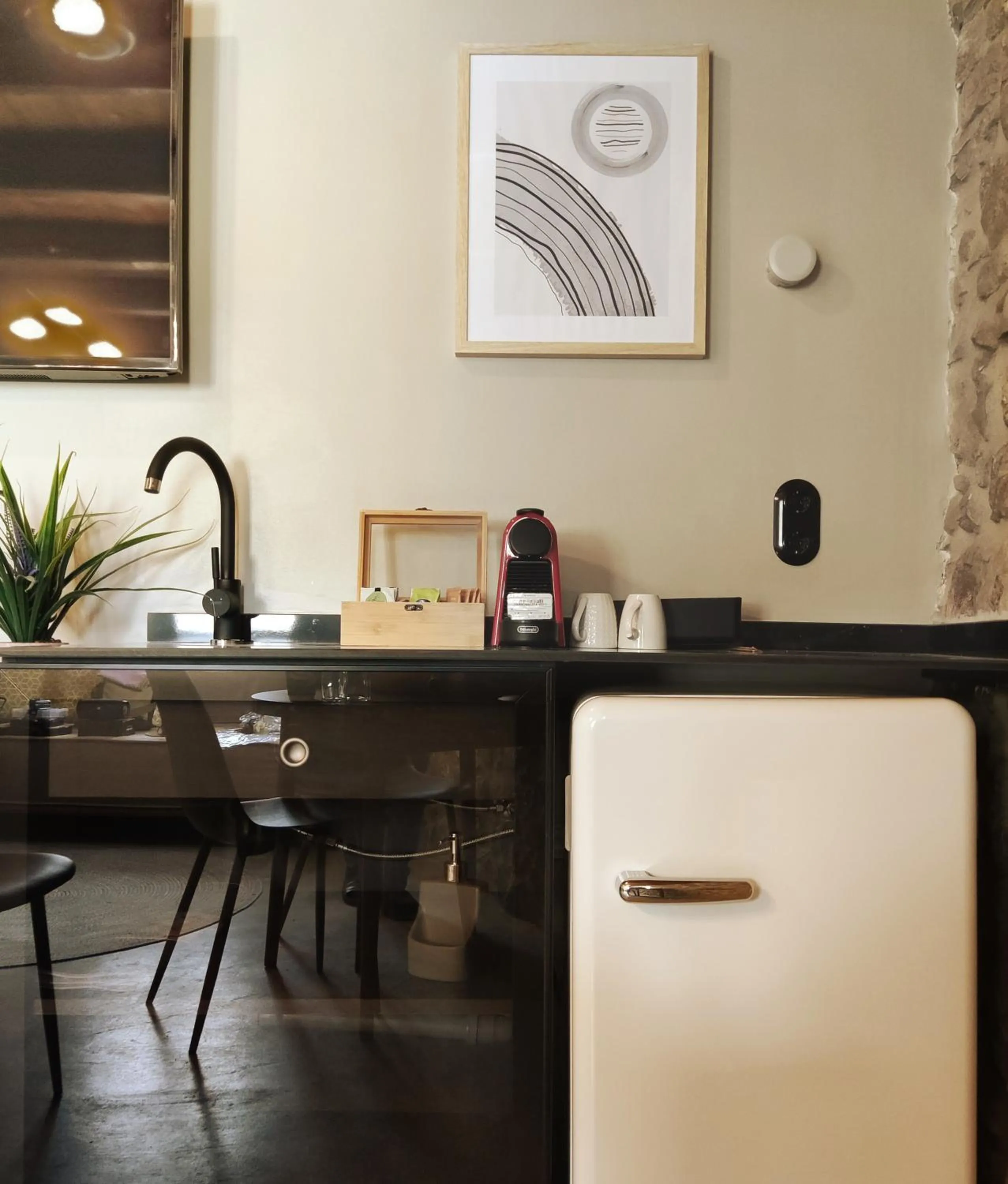 Kitchen or kitchenette in Pyrgi Cretan Living & Spa