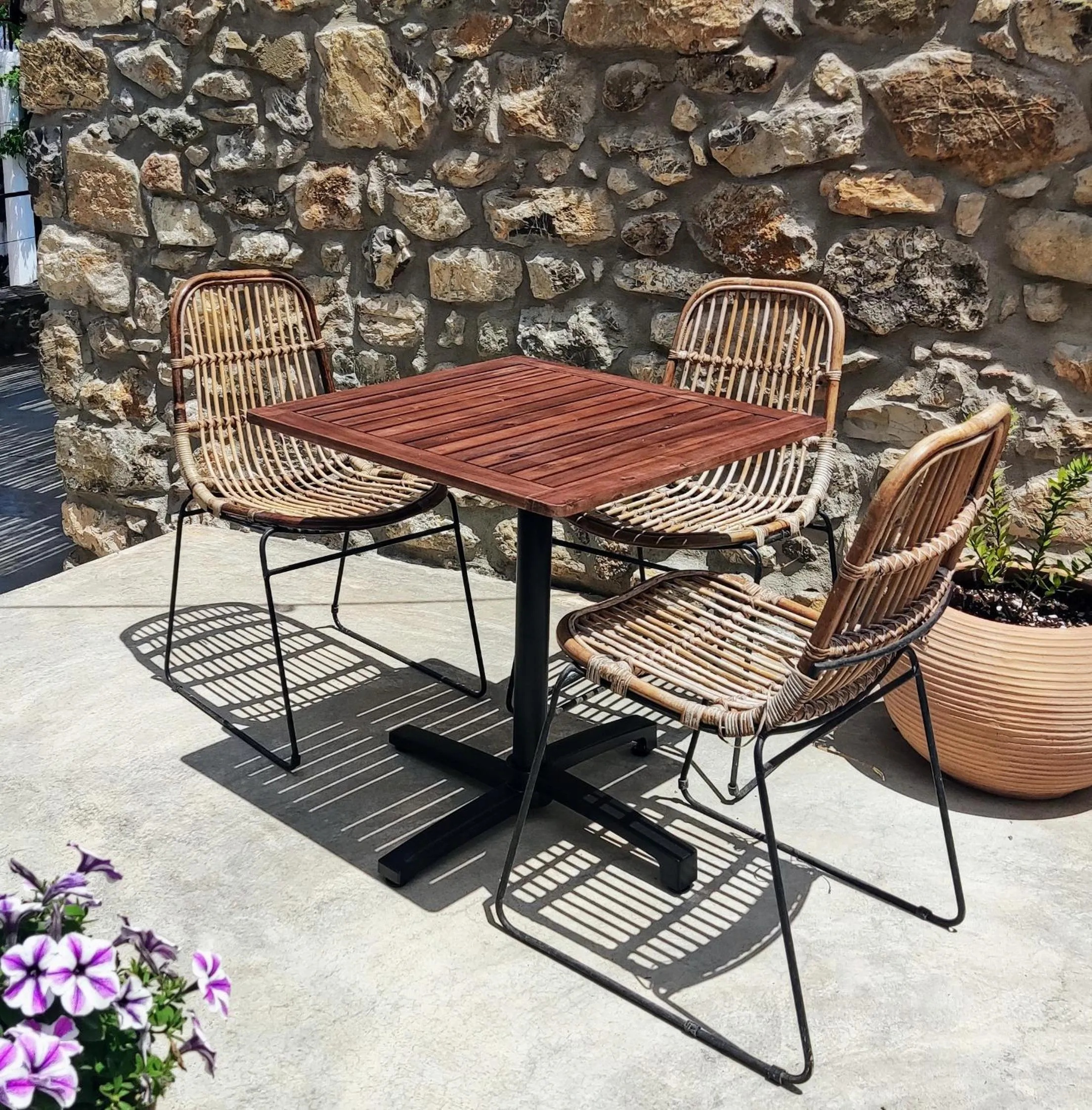 Patio in Pyrgi Cretan Living & Spa