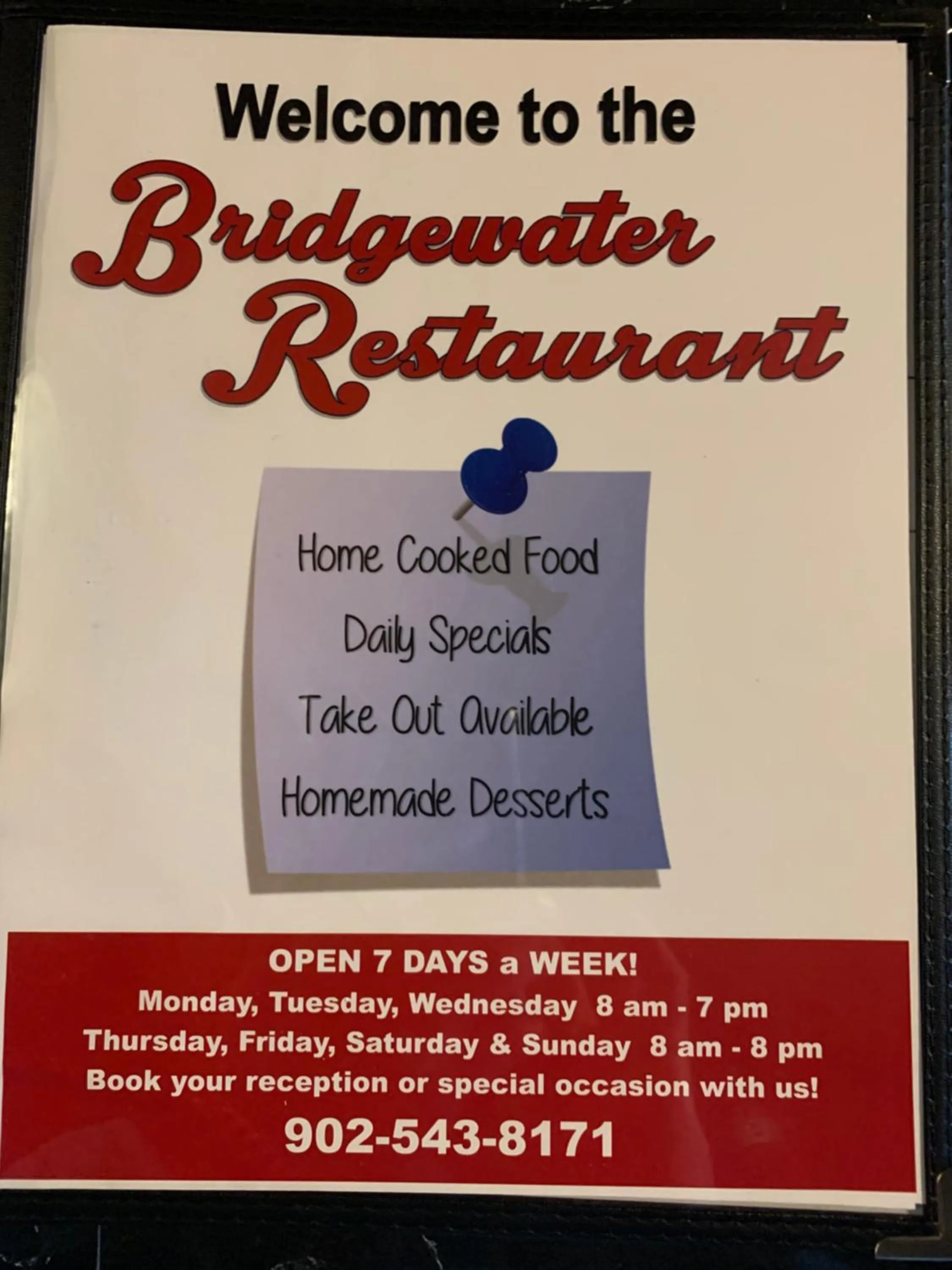 Restaurant/places to eat in The Bridgewater Hotel