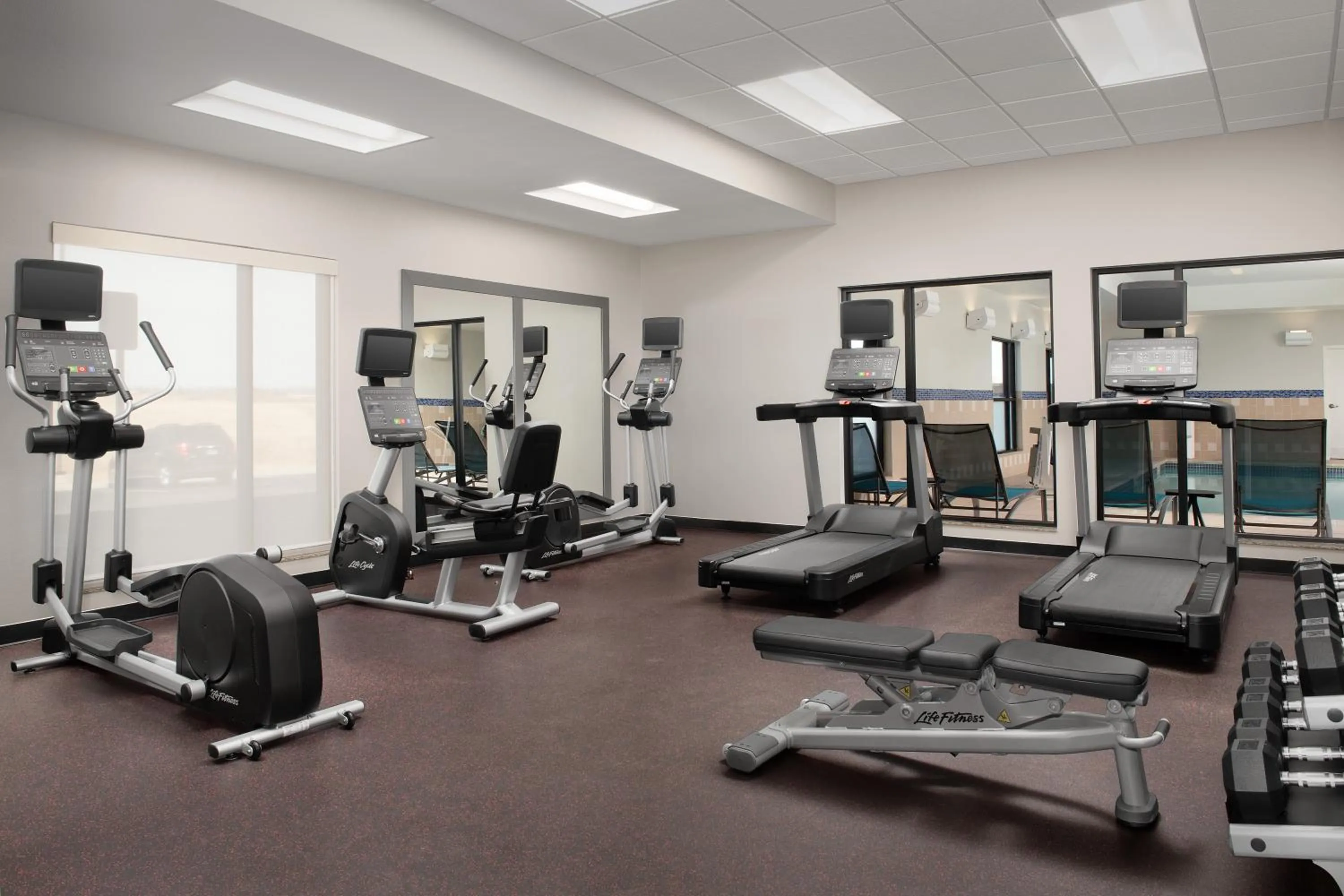 Fitness centre/facilities in TownePlace Suites by Marriott Cheyenne Southwest/Downtown Area