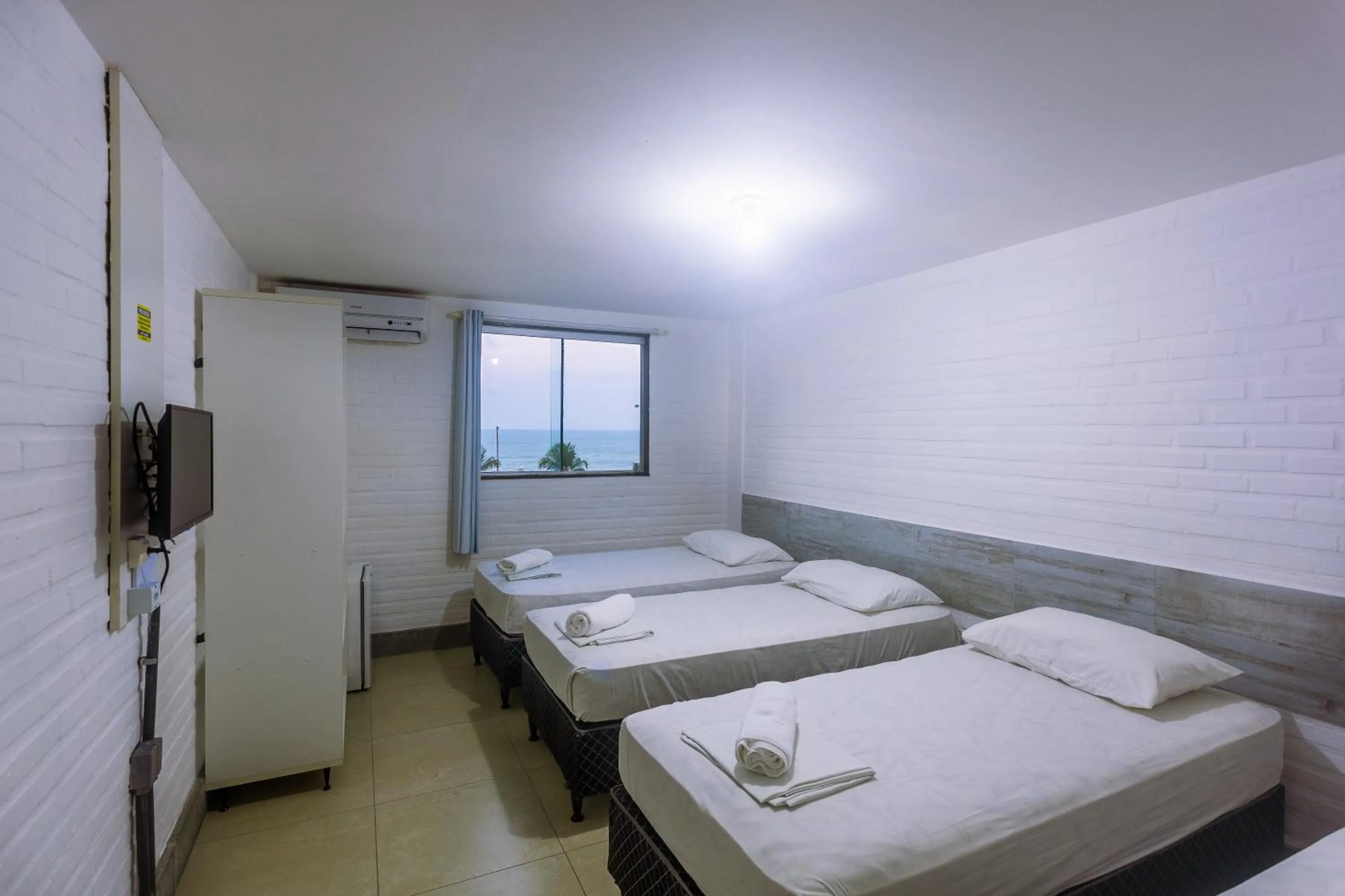 Bedroom, Bed in Economy Flat