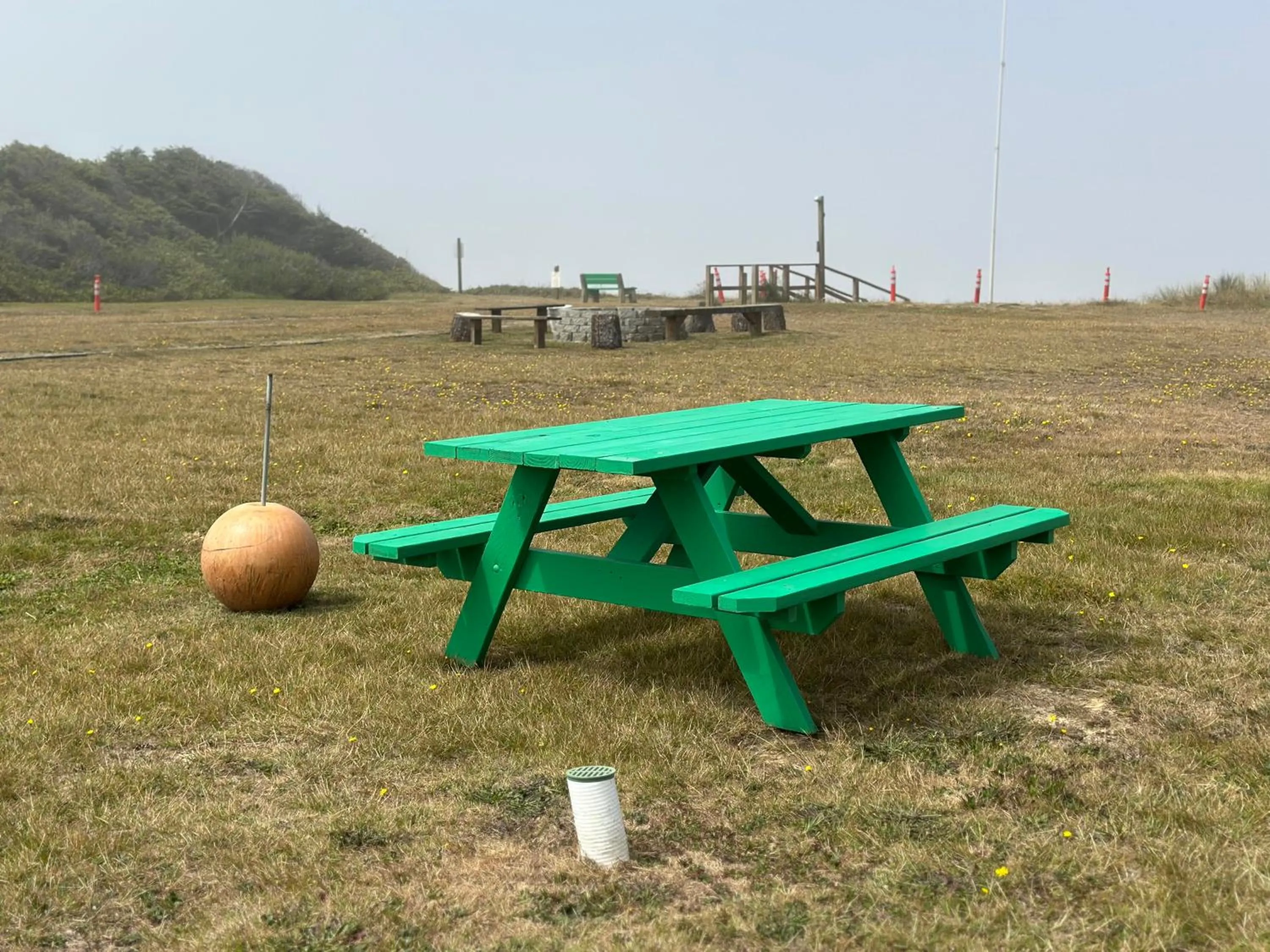 Patio in Tillicum Beach Motel - Formerly Deane's Oceanfront Lodge