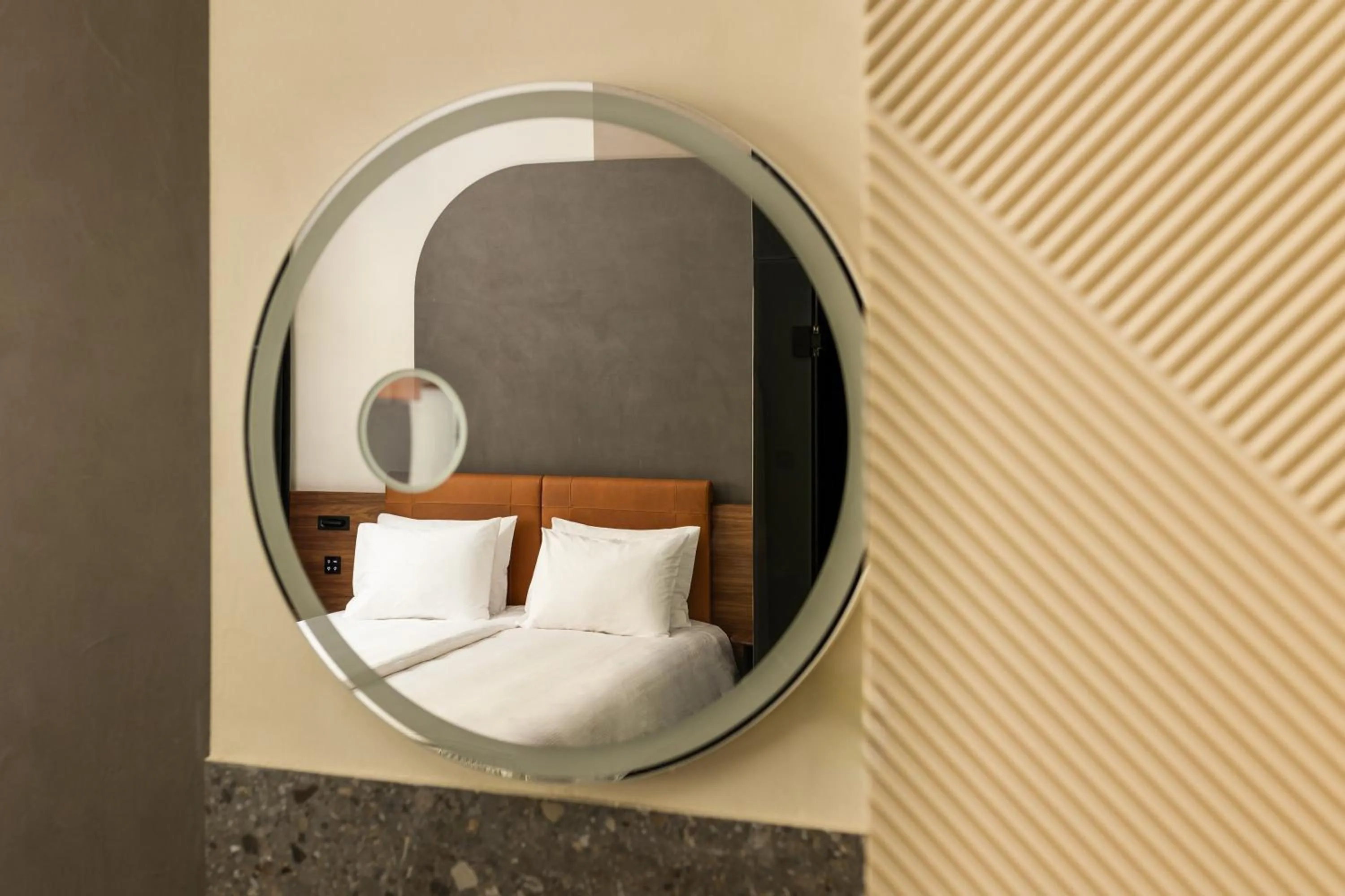 Bed in Hotel GIN Budapest