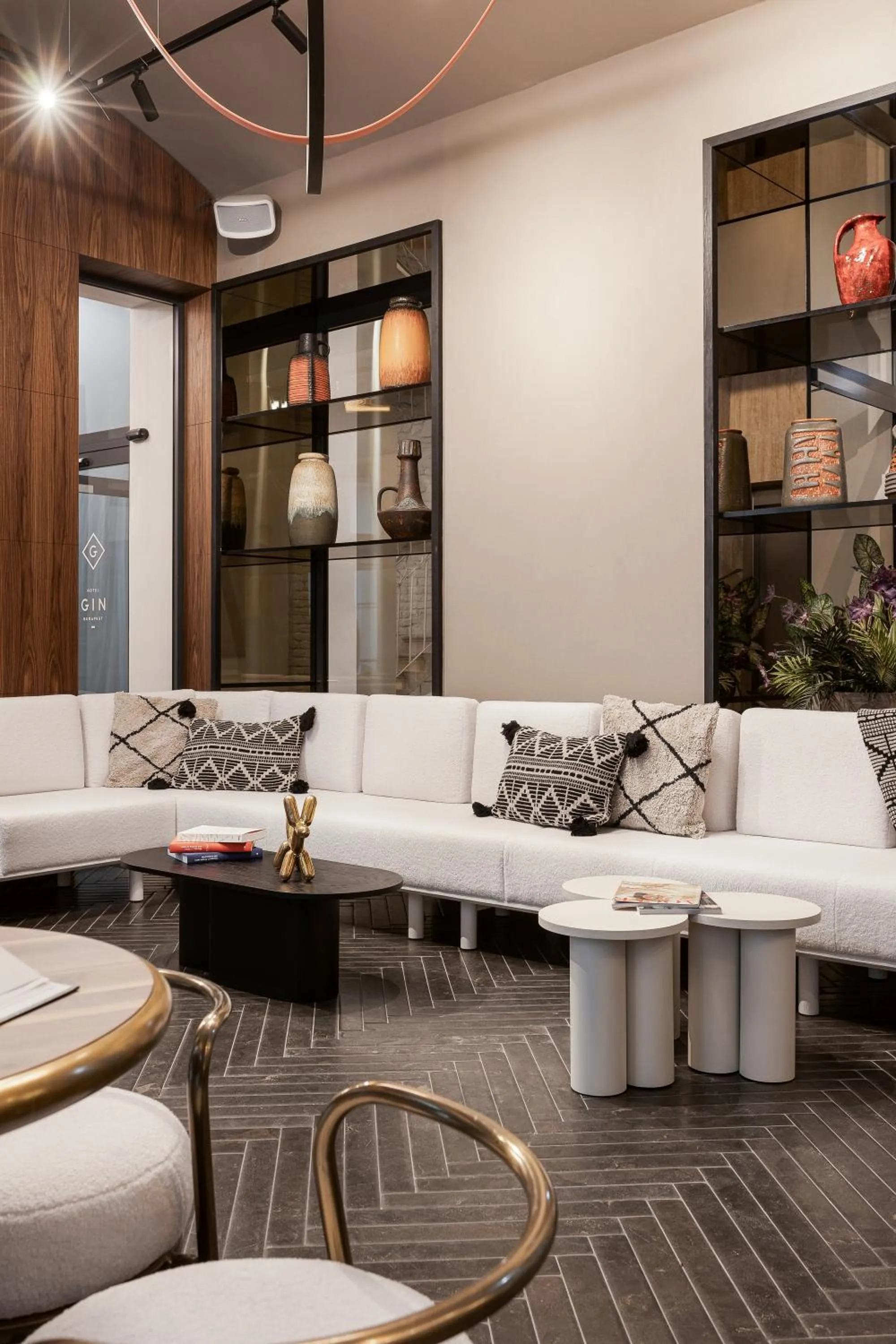 Lobby or reception in Hotel GIN Budapest