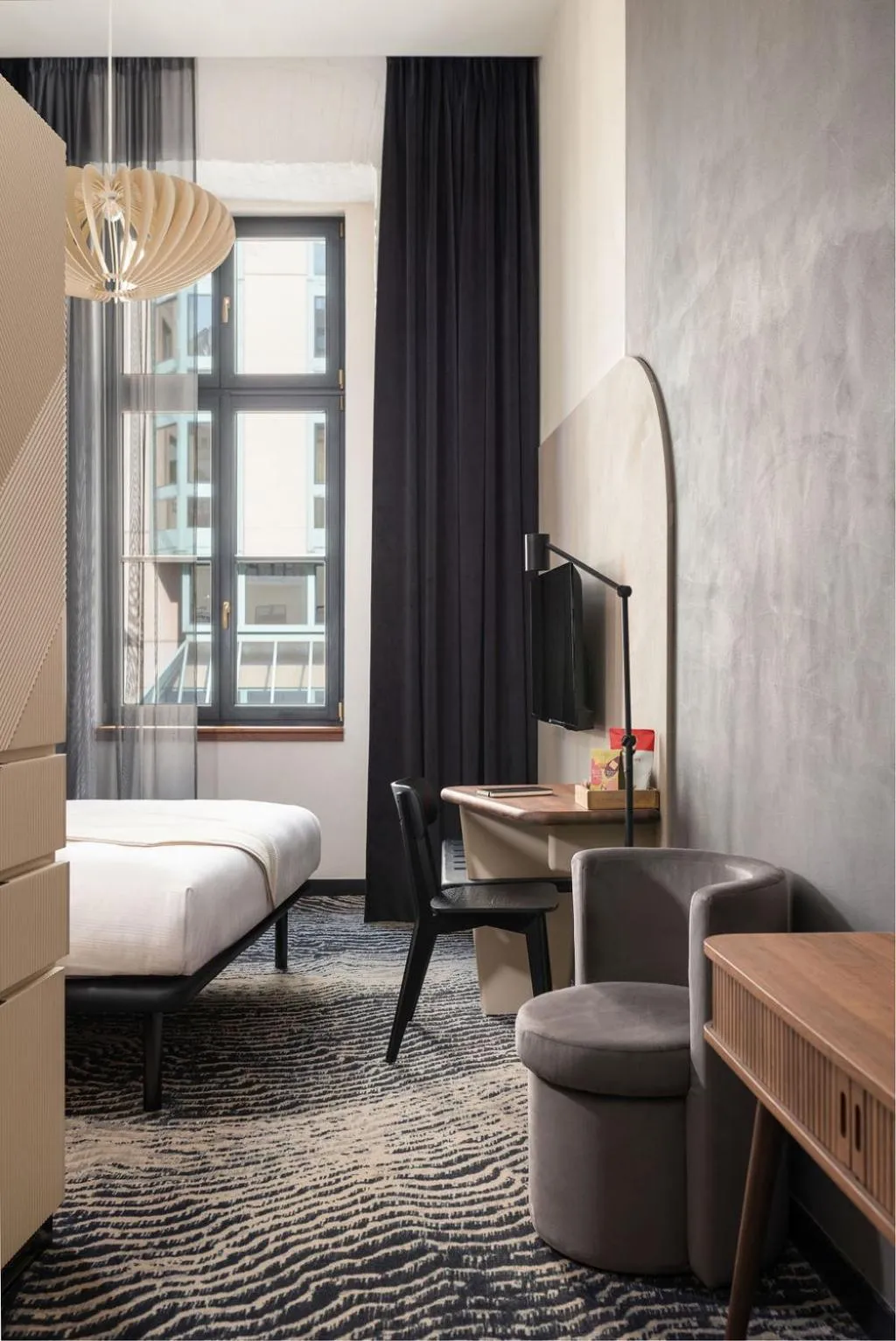 Bedroom, Bed in Hotel GIN Budapest