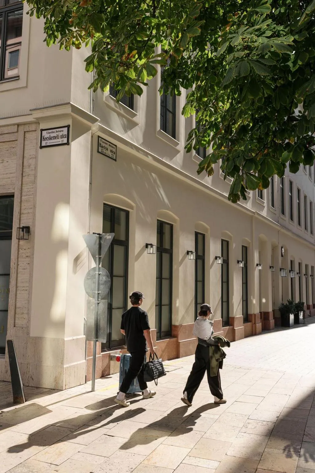 Street view in Hotel GIN Budapest