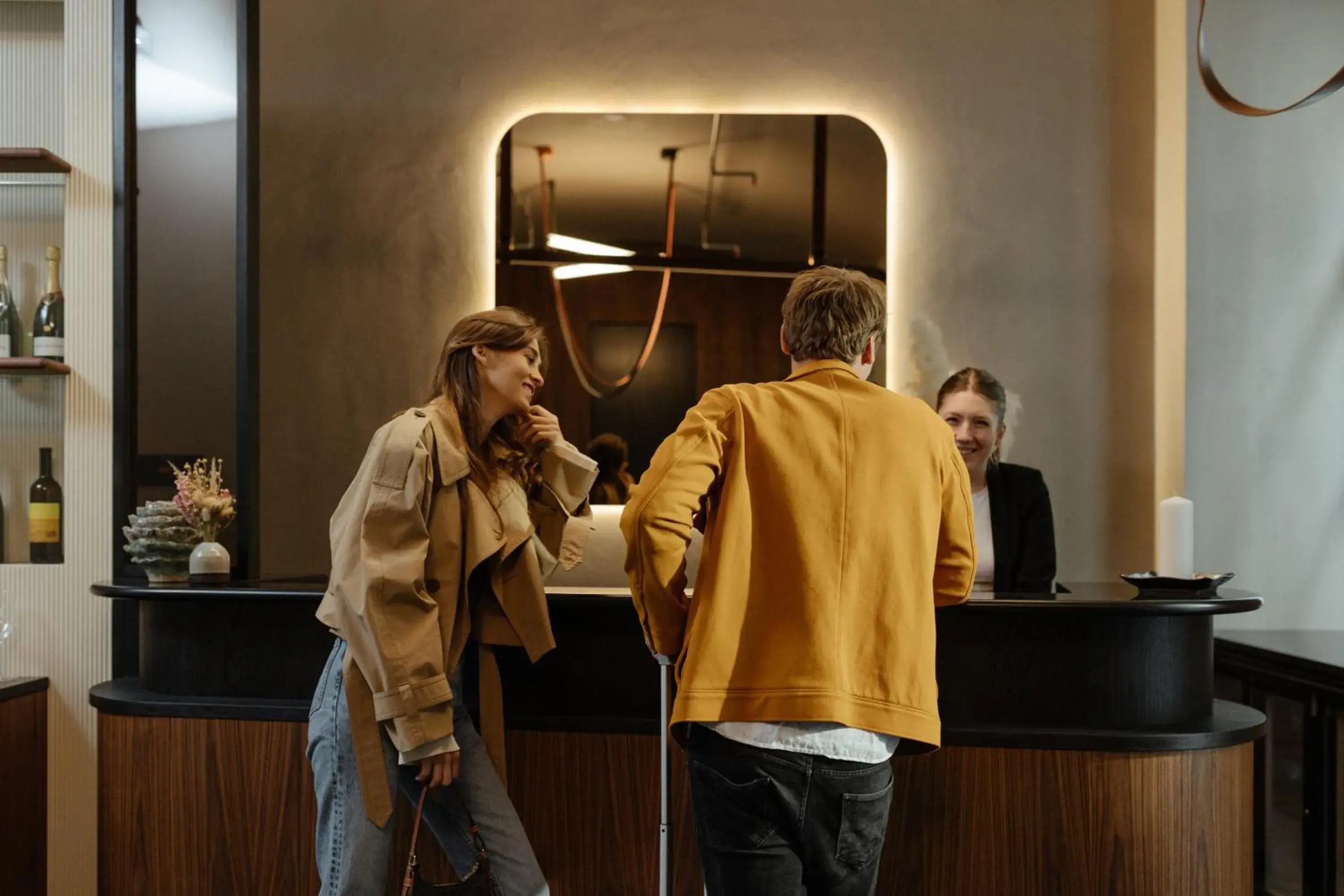 Lobby or reception in Hotel GIN Budapest Lobby or reception in Hotel GIN Budapest