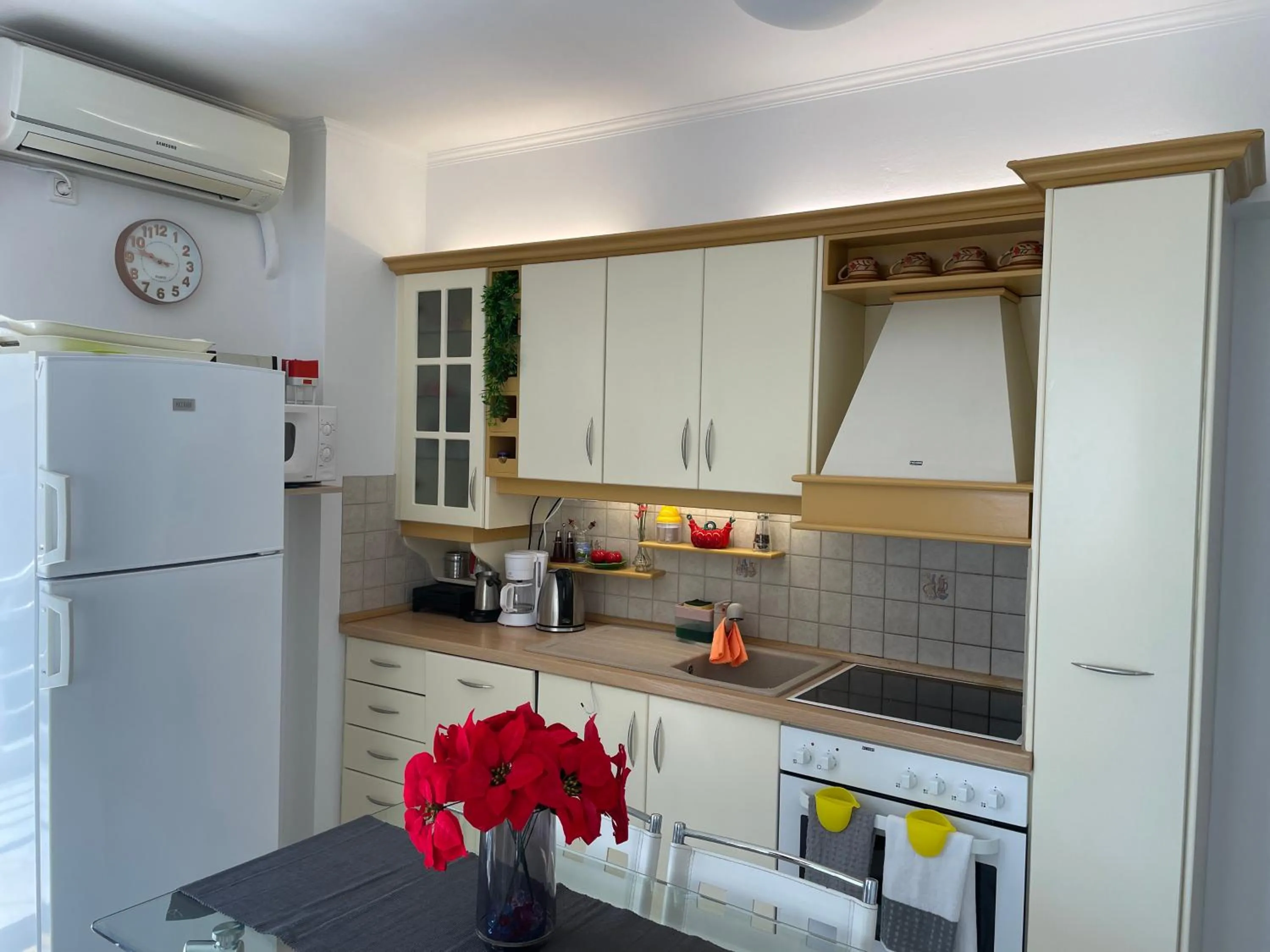 Kitchen or kitchenette in Pearl of Paralia Akrata